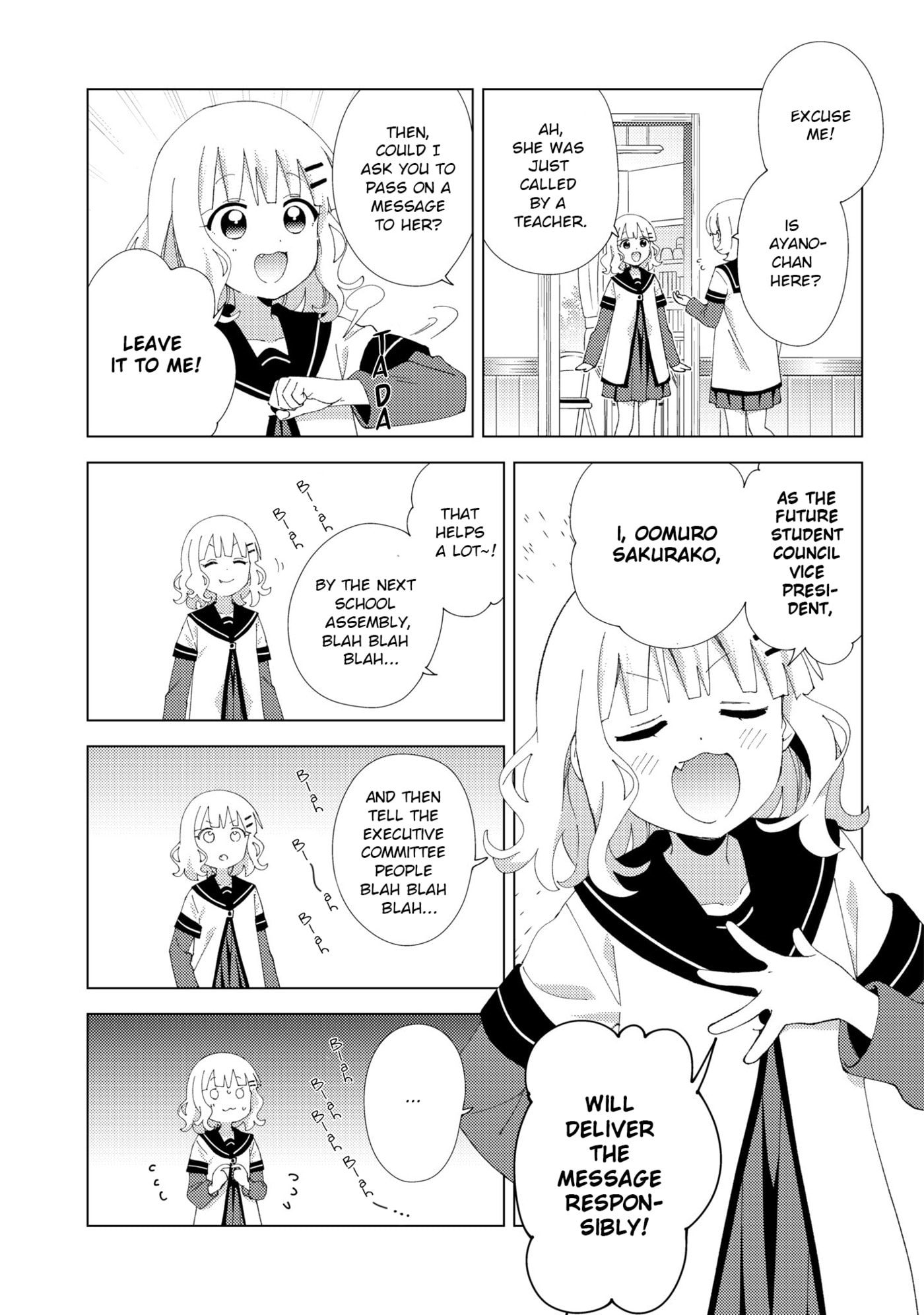 Yuruyuri (Colored) Chapter 234 page 3 - 