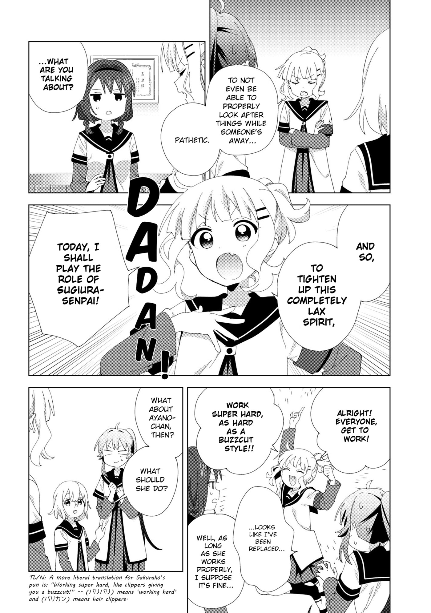 Yuruyuri (Colored) Chapter 234 page 4 - 