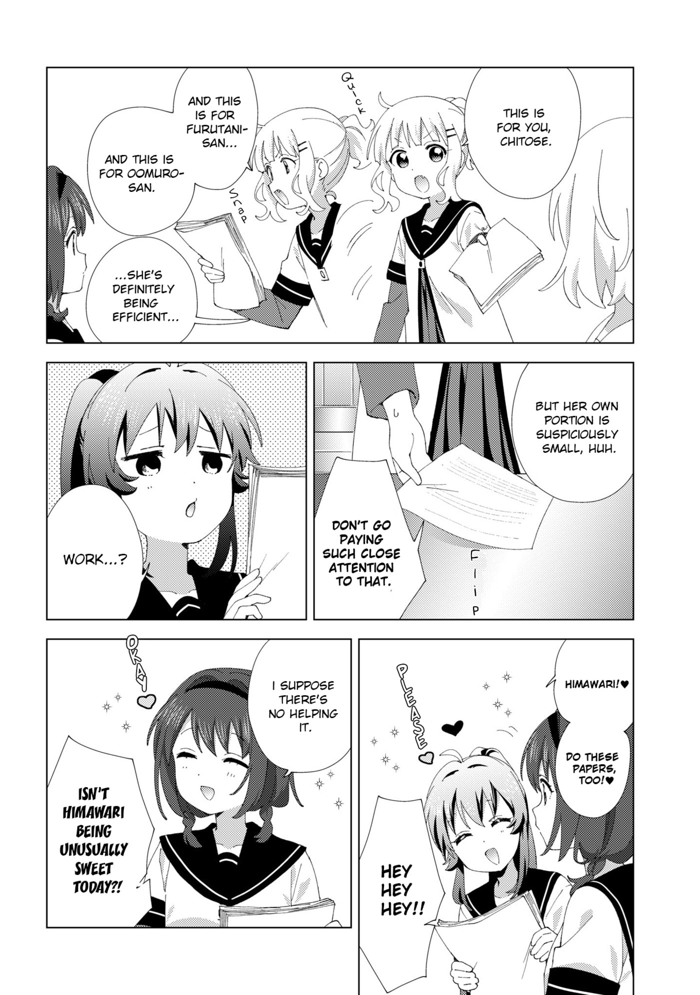 Yuruyuri (Colored) Chapter 234 page 6 - 