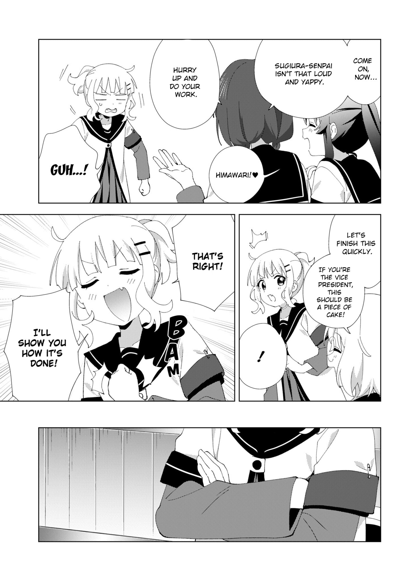 Yuruyuri (Colored) Chapter 234 page 7 - 