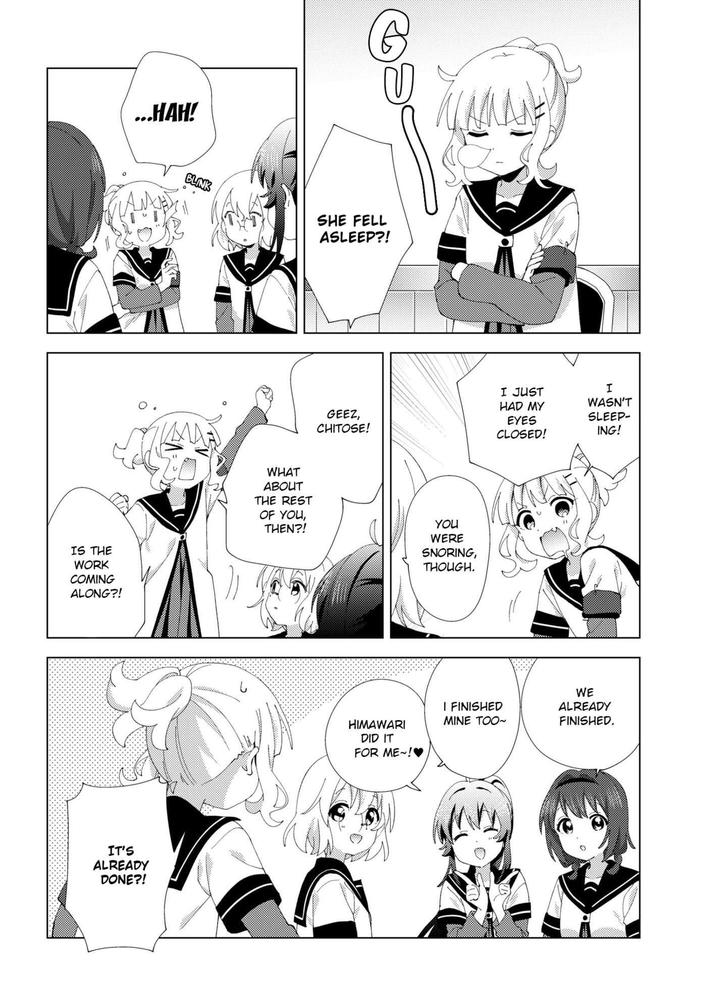 Yuruyuri (Colored) Chapter 234 page 8 - 