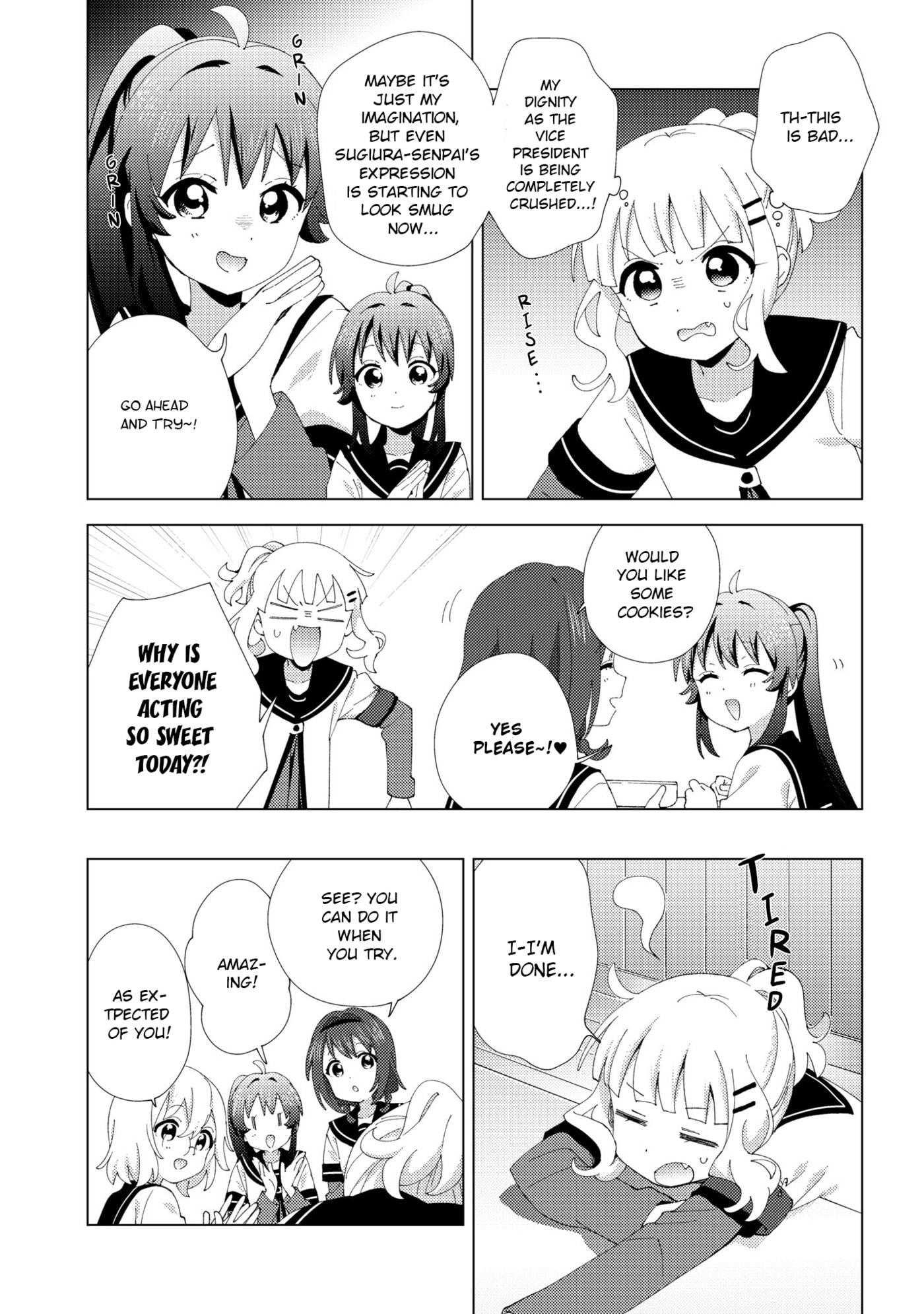 Yuruyuri (Colored) Chapter 234 page 9 - 