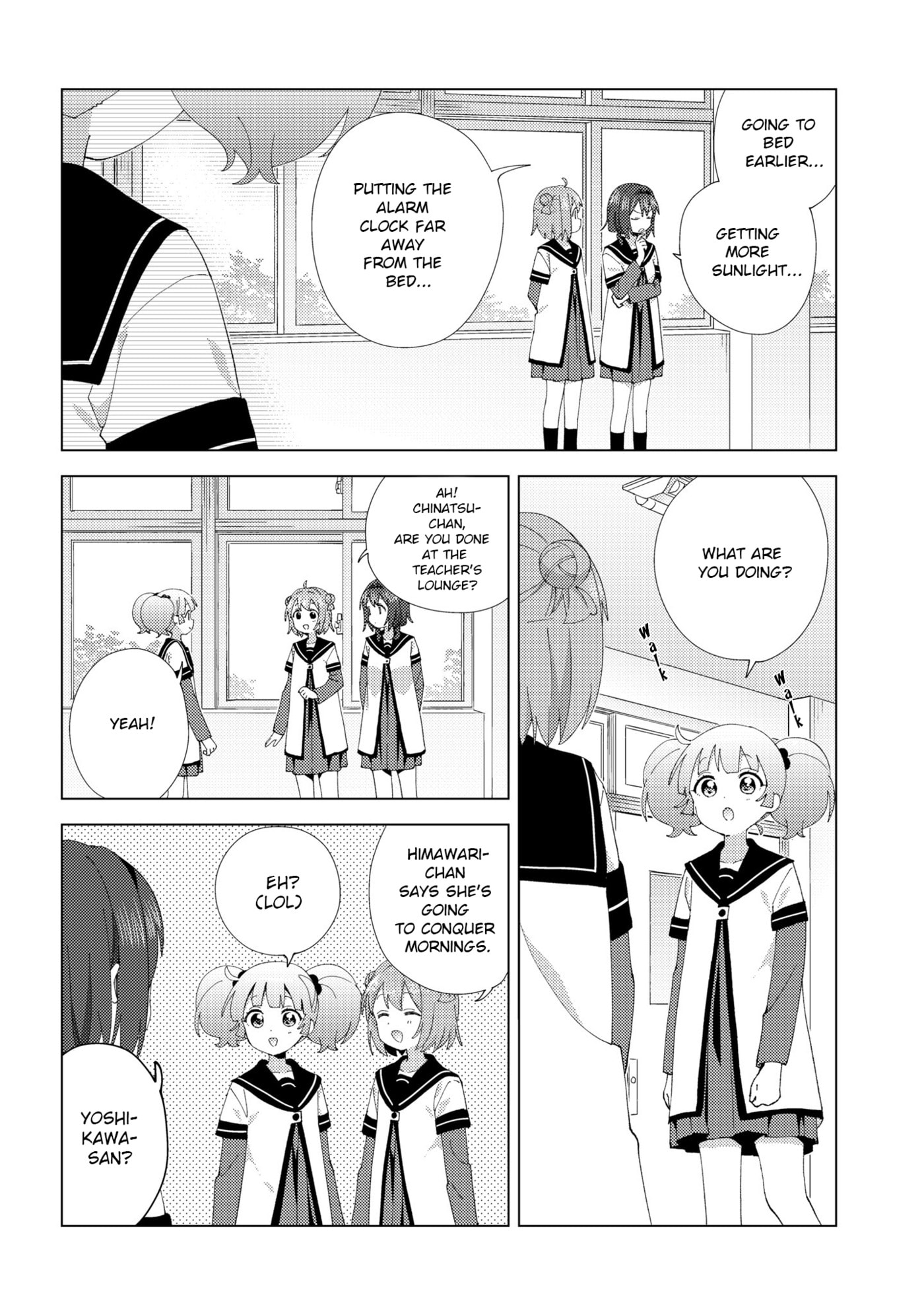 Yuruyuri (Colored) Chapter 235 page 6 - 