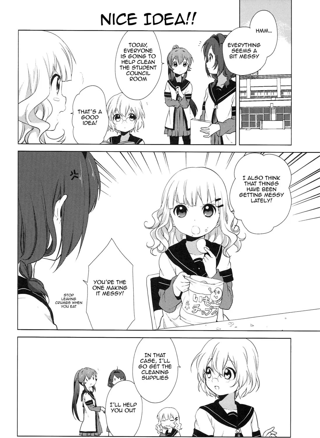 Yuruyuri (Colored) Chapter 3.2 page 3 - 