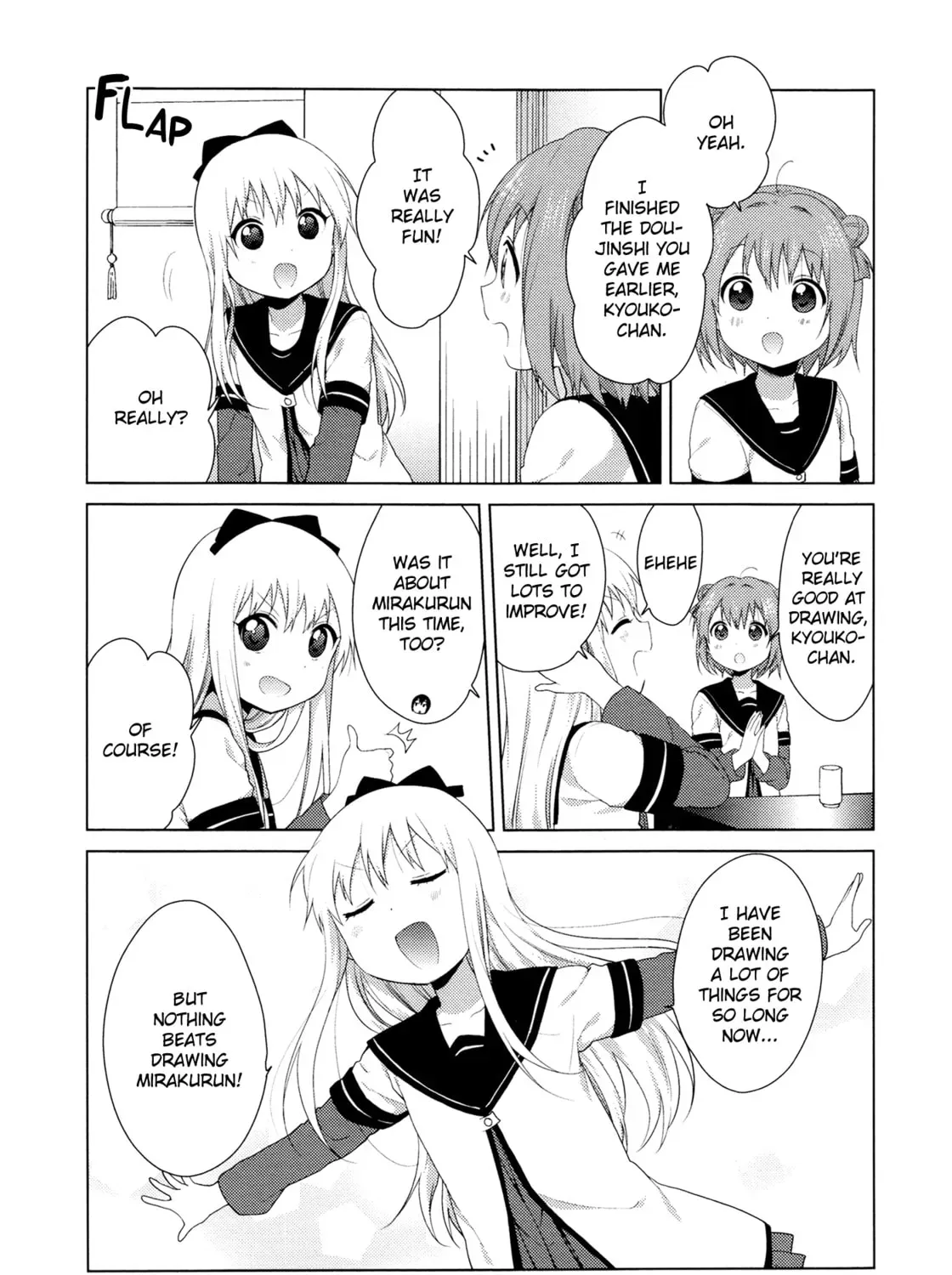 Yuruyuri (Colored) Chapter 3.5 page 25 - 