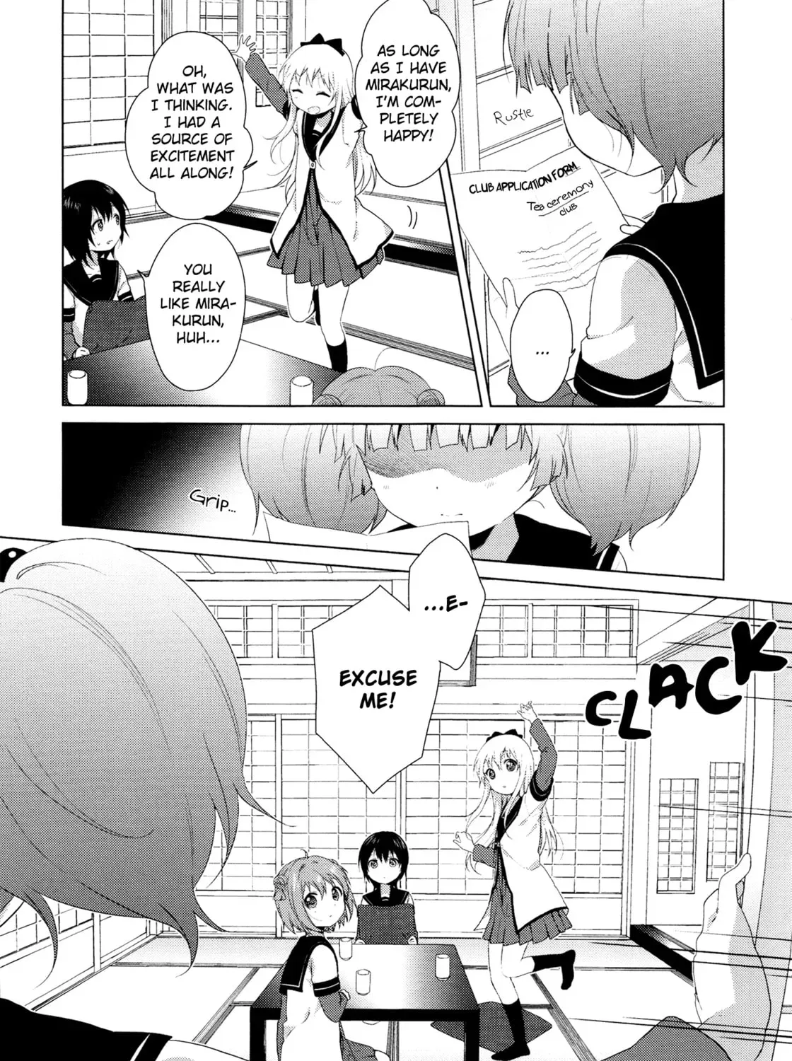 Yuruyuri (Colored) Chapter 3.5 page 27 - 