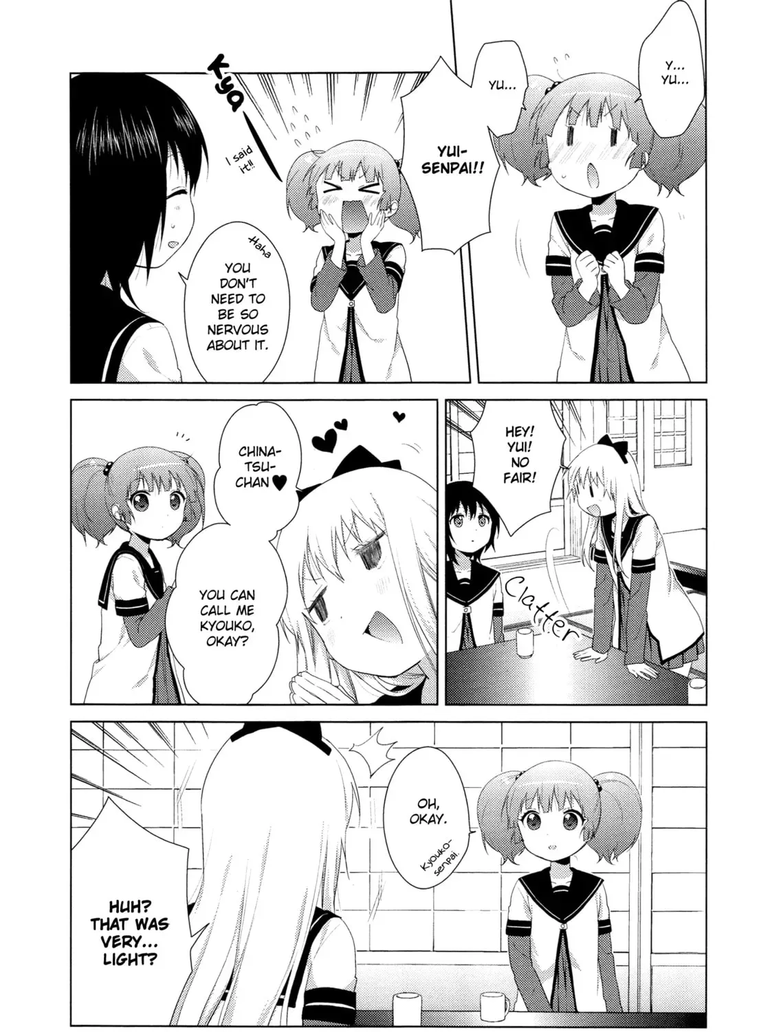 Yuruyuri (Colored) Chapter 4.8 page 15 - 