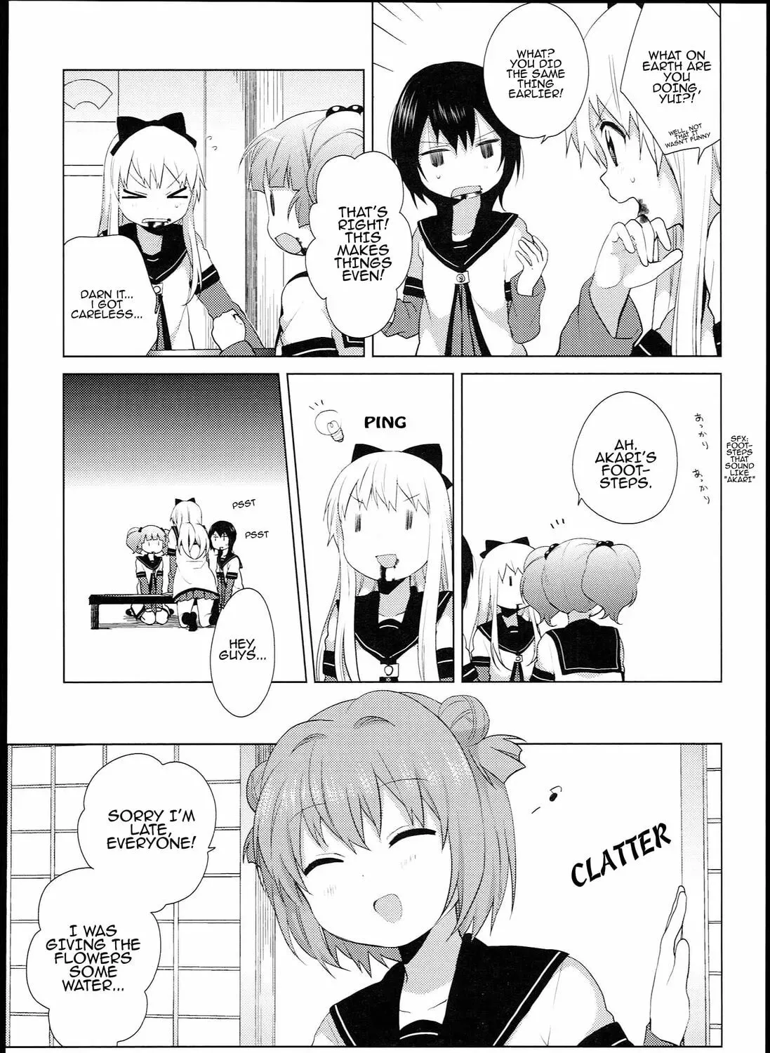 Yuruyuri (Colored) Chapter 7.3 page 22 - 