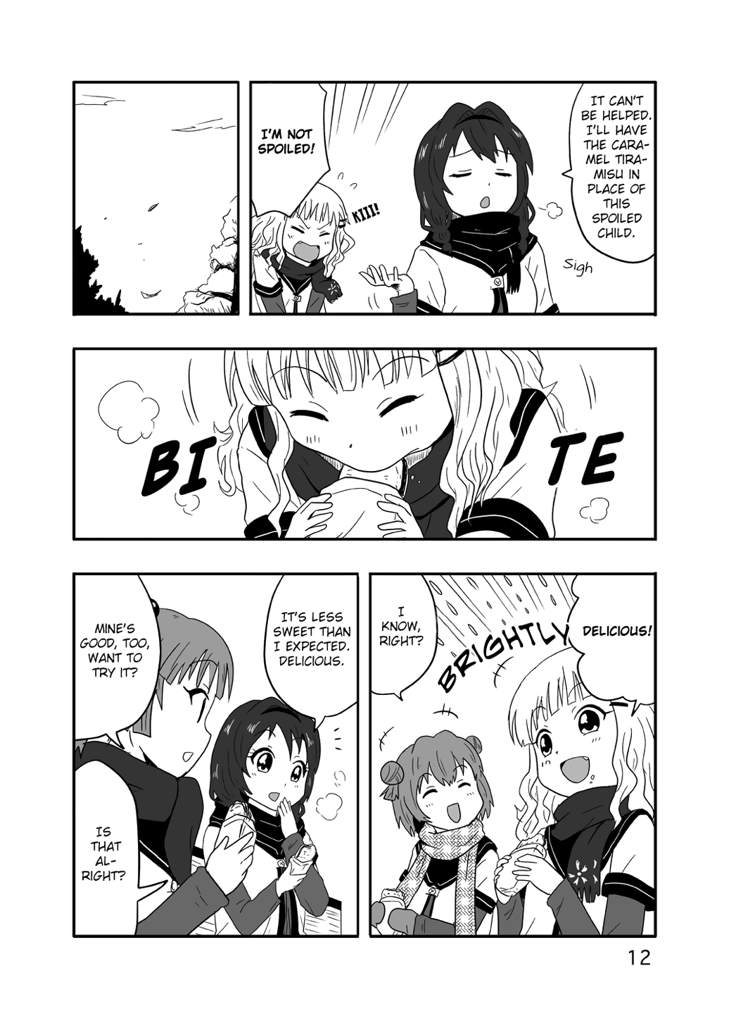YuruYuri - Sweet Sunflower, Blooming Sakura (Doujinshi) Chapter 1 page 11 - 