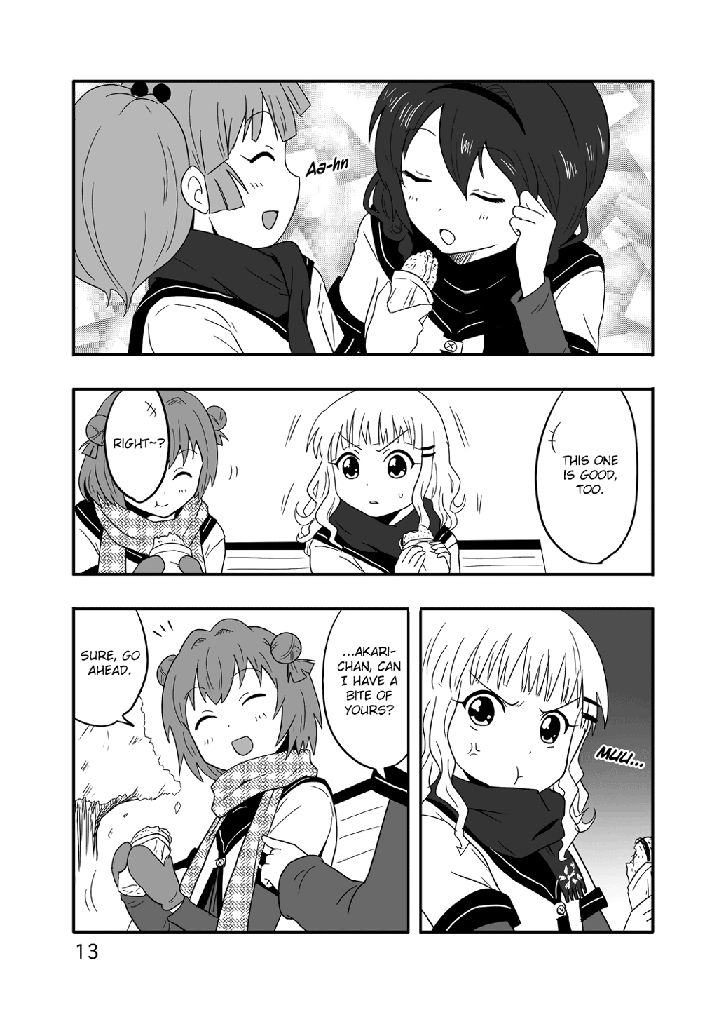 YuruYuri - Sweet Sunflower, Blooming Sakura (Doujinshi) Chapter 1 page 12 - 