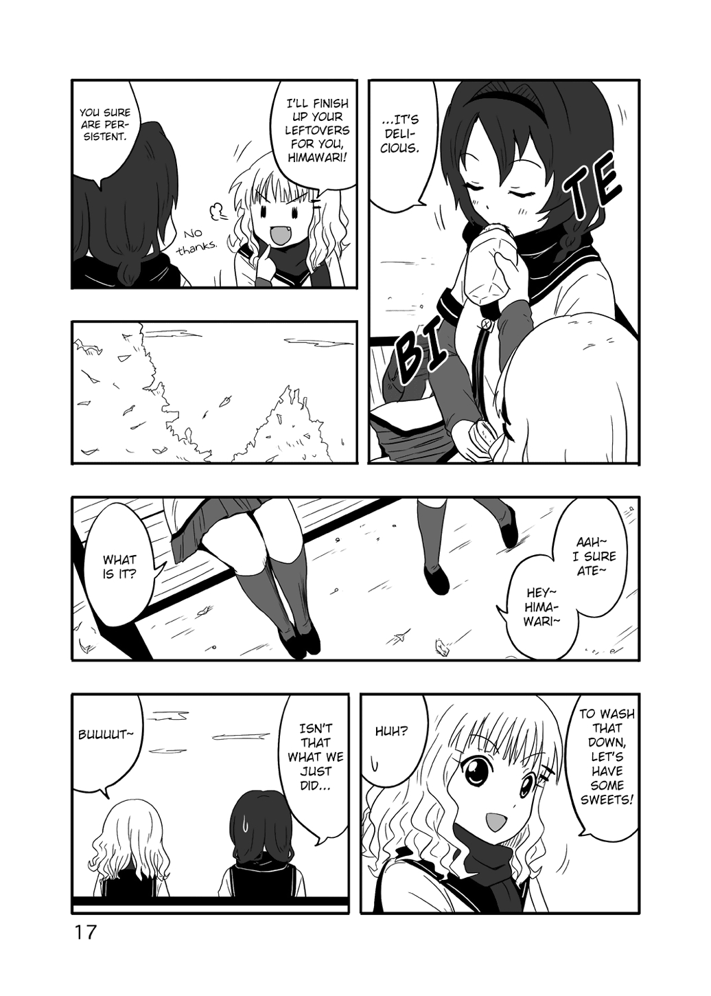 YuruYuri - Sweet Sunflower, Blooming Sakura (Doujinshi) Chapter 1 page 16 - 