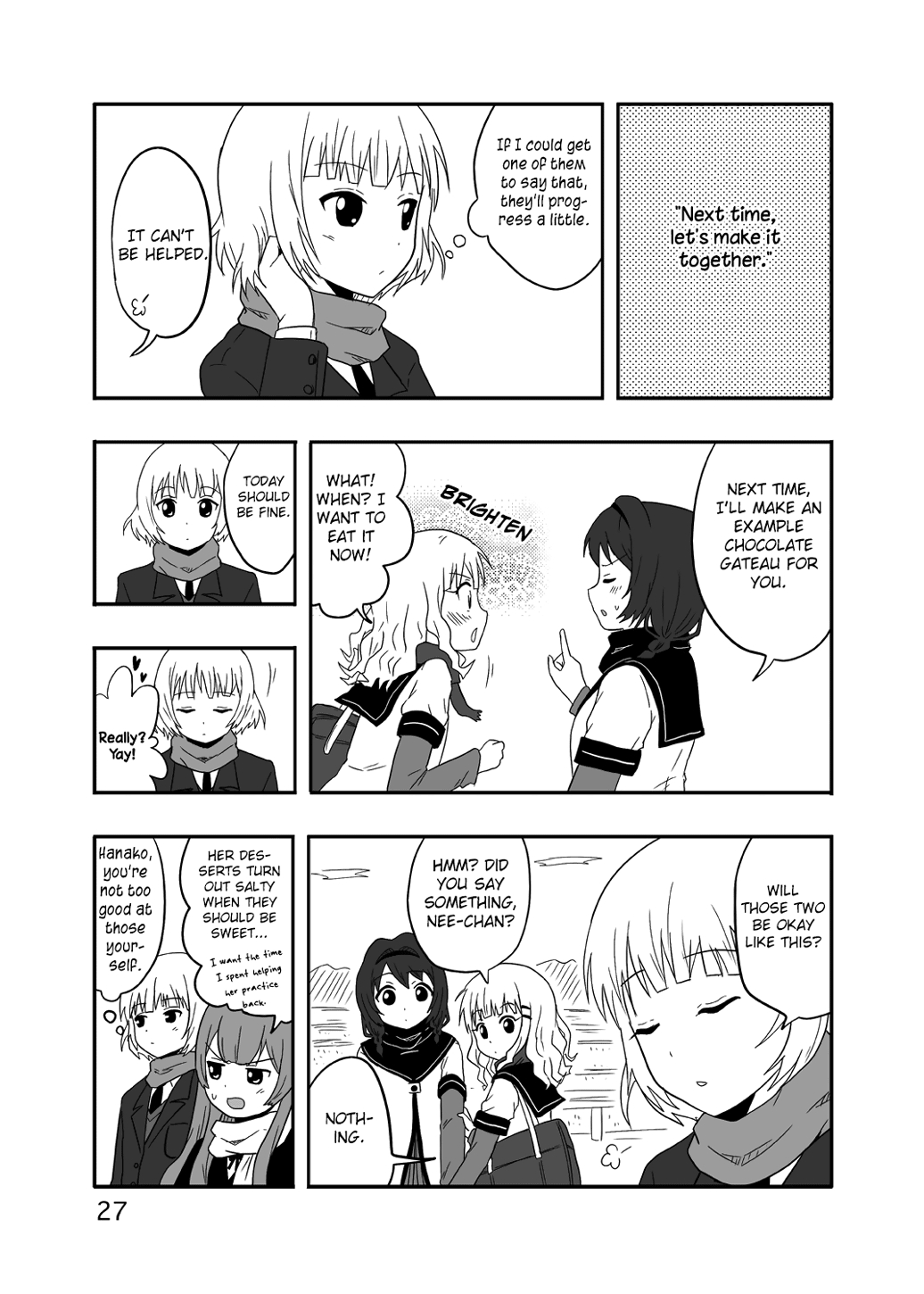 YuruYuri - Sweet Sunflower, Blooming Sakura (Doujinshi) Chapter 1 page 26 - 