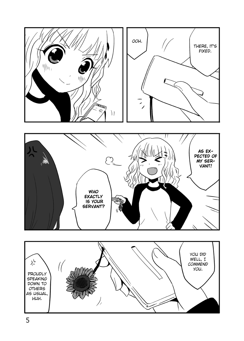 YuruYuri - Sweet Sunflower, Blooming Sakura (Doujinshi) Chapter 1 page 4 - 