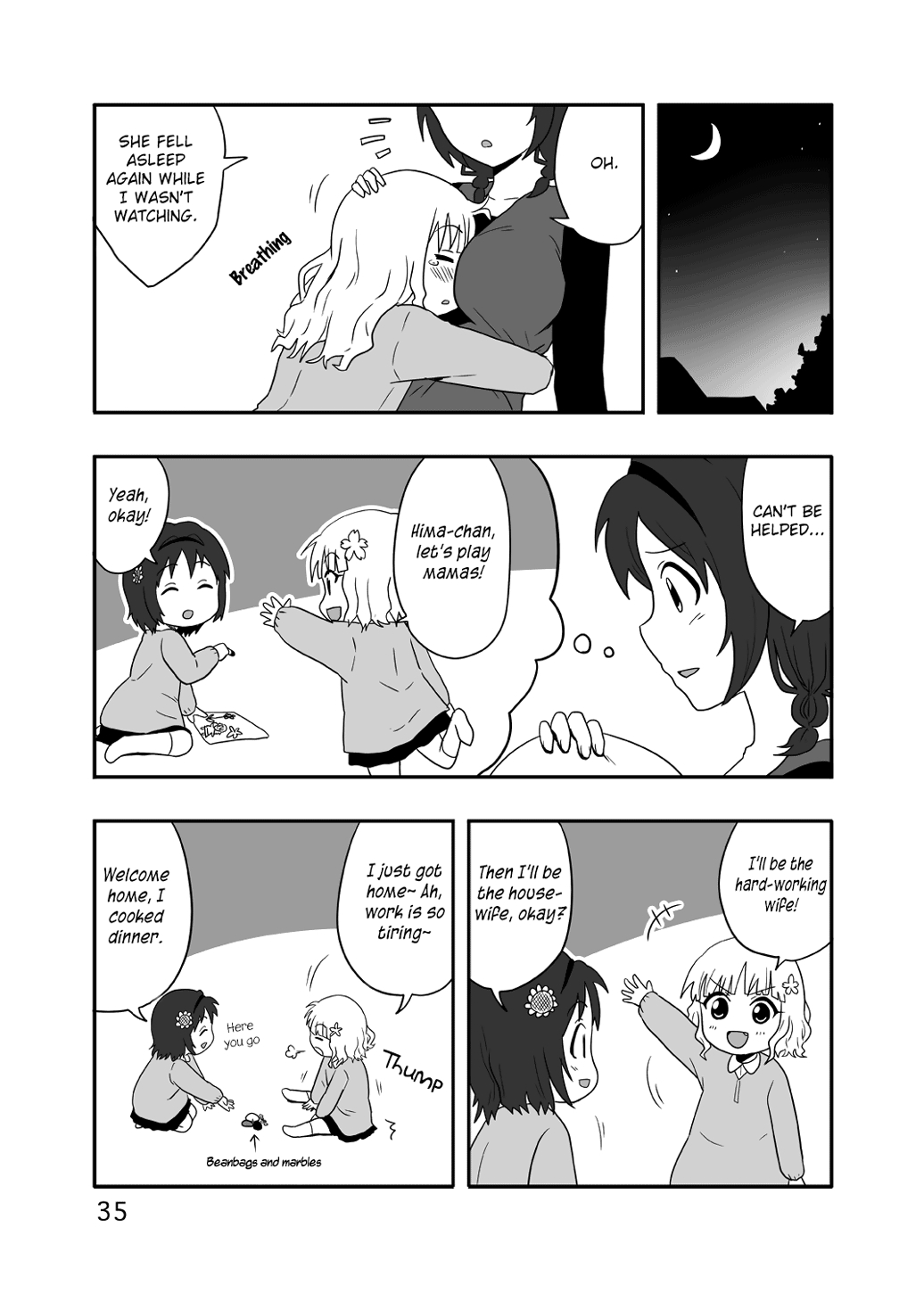 YuruYuri - Sweet Sunflower, Blooming Sakura (Doujinshi) Chapter 1 page 34 - 