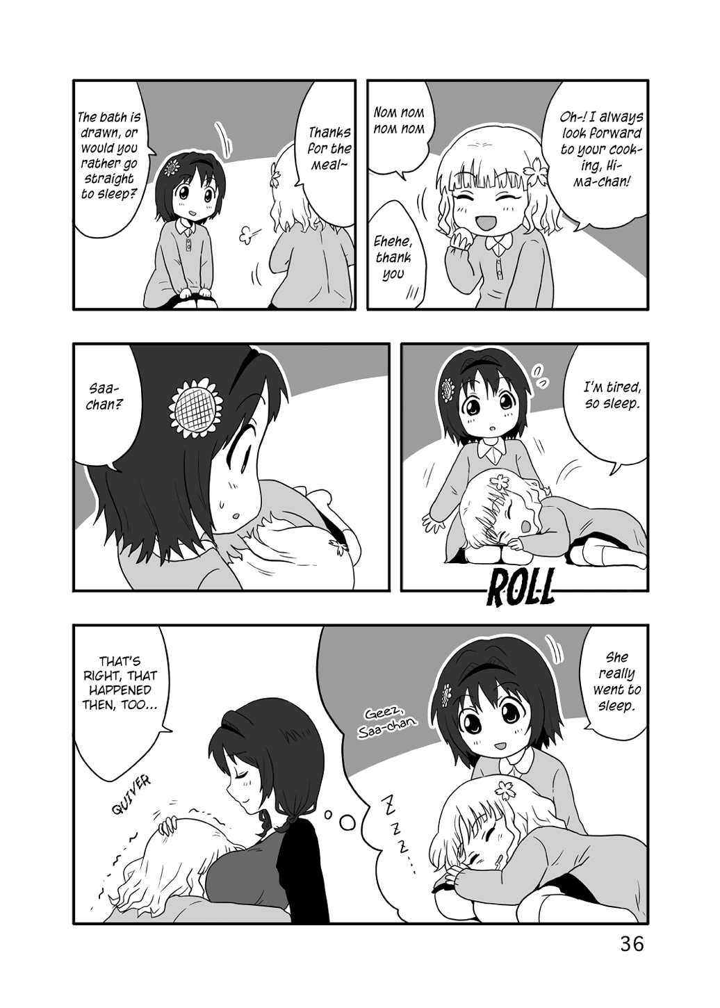 YuruYuri - Sweet Sunflower, Blooming Sakura (Doujinshi) Chapter 1 page 35 - 