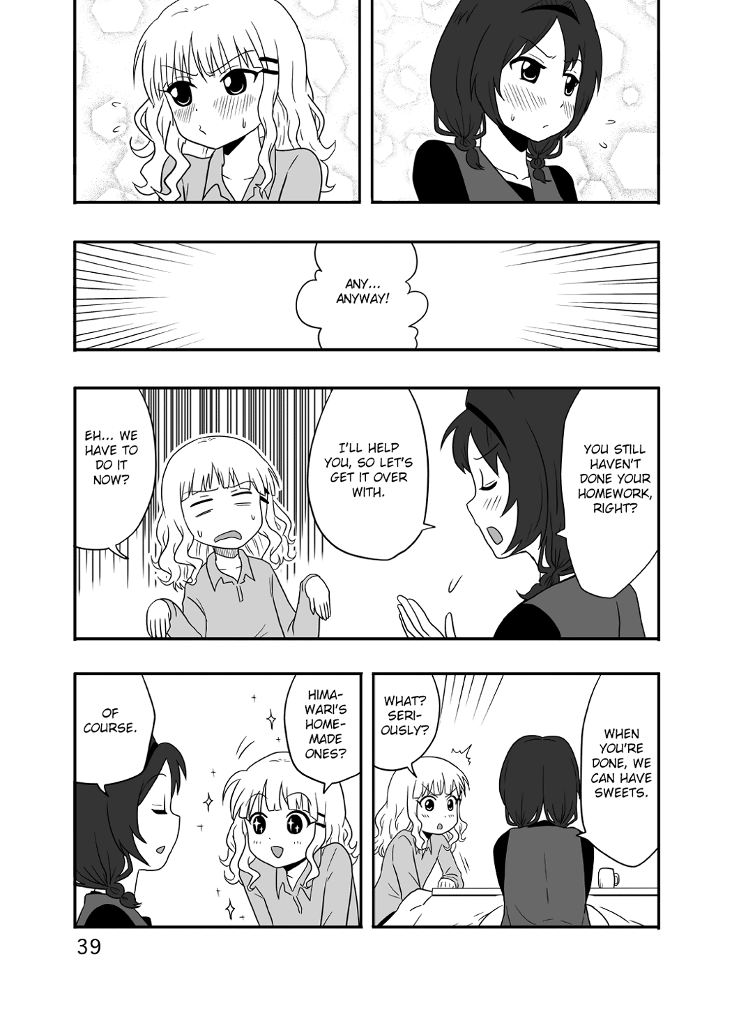 YuruYuri - Sweet Sunflower, Blooming Sakura (Doujinshi) Chapter 1 page 38 - 