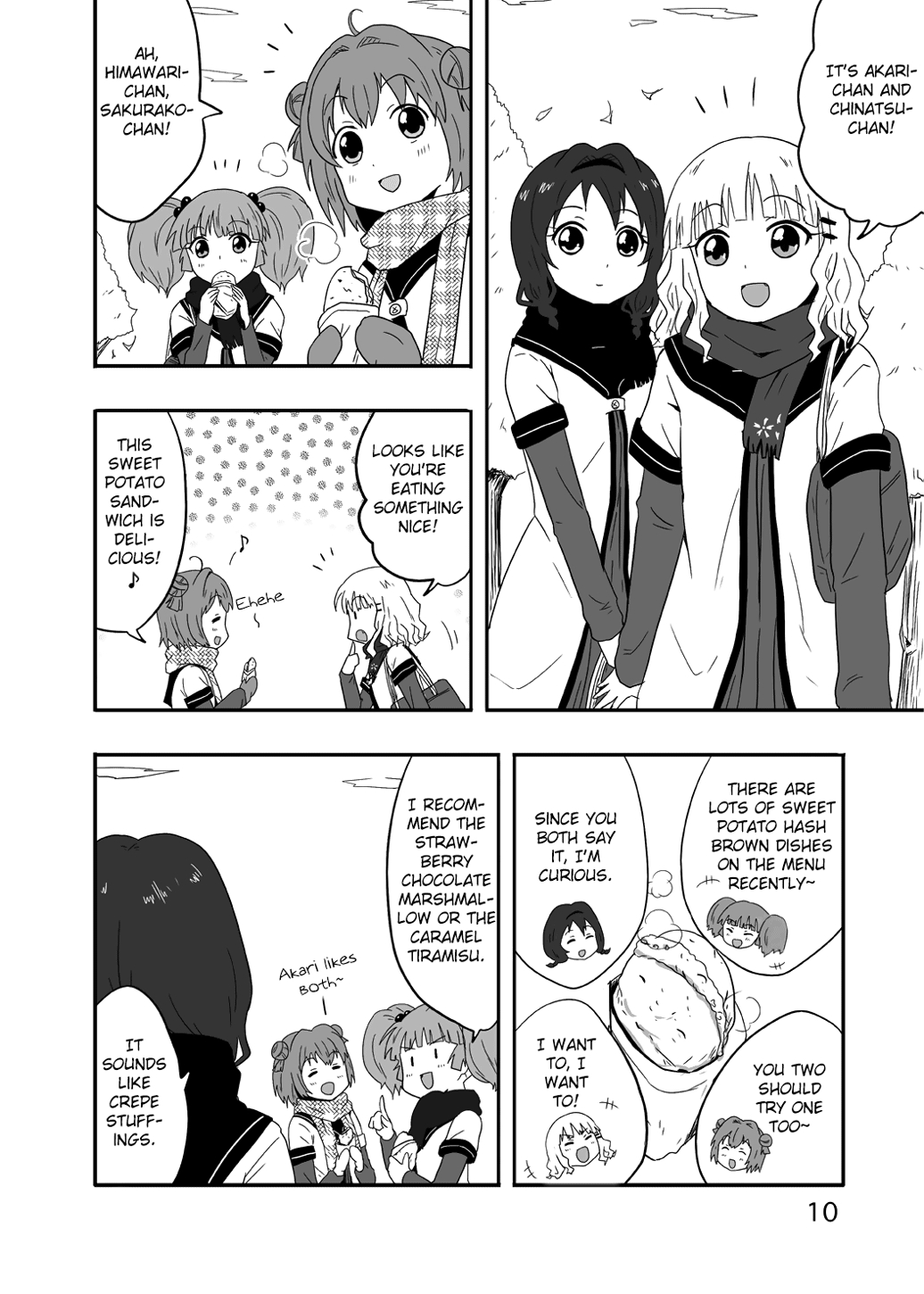 YuruYuri - Sweet Sunflower, Blooming Sakura (Doujinshi) Chapter 1 page 9 - 