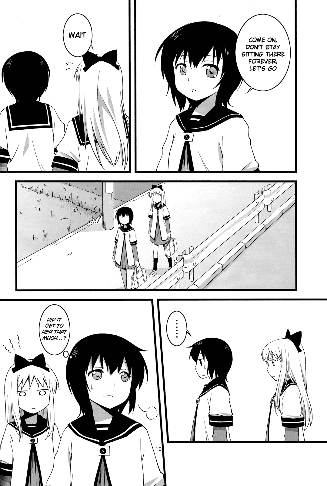 YuruYuri - Yui to Kyouko ga Ichaicha Peropero suru Hon (Doujinshi) Chapter 1 page 9 - 
