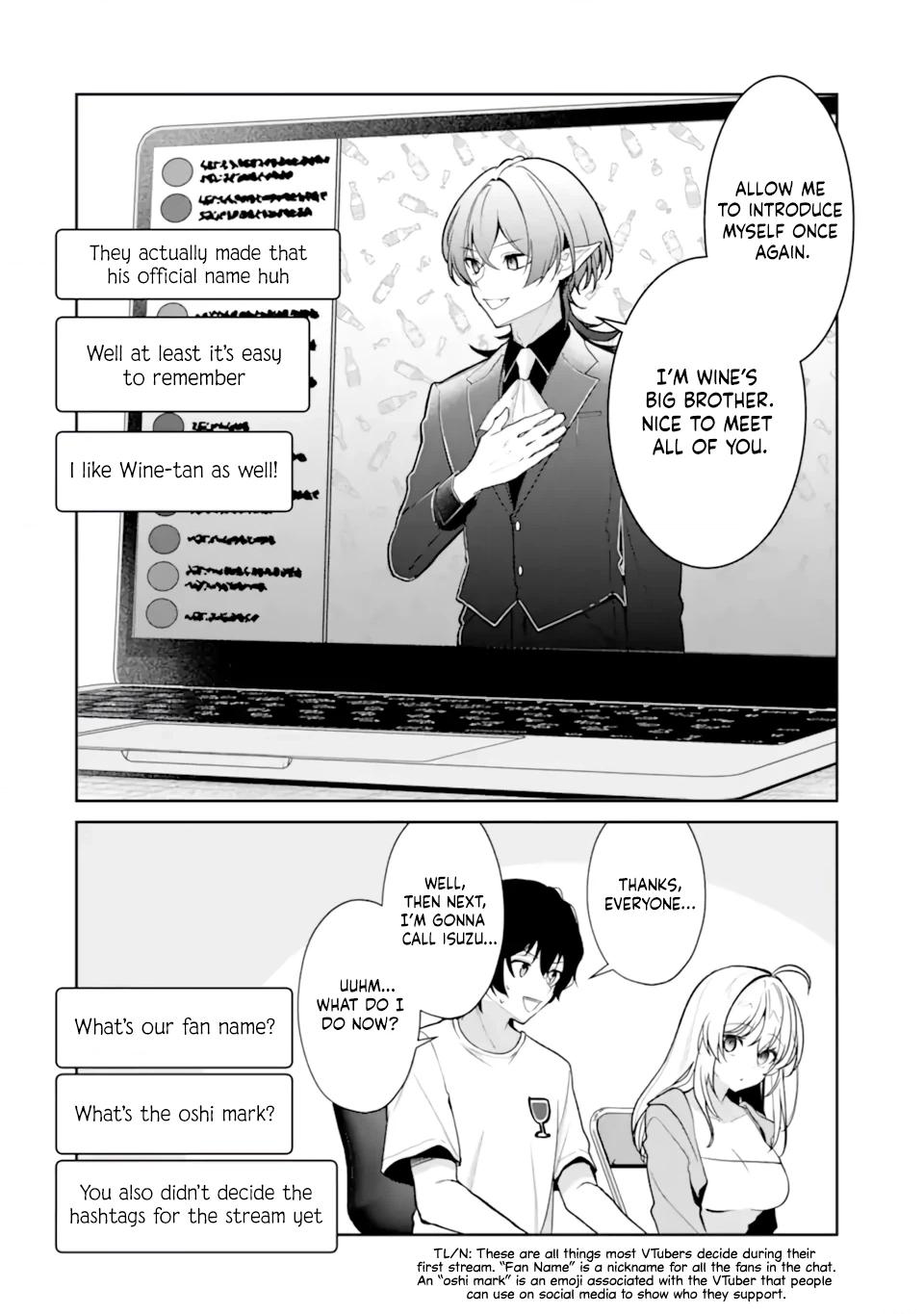 Yuumei VTuber no Ani Dakedo, Nazeka Ore ga Yuumei ni Natteita Chapter 15 page 4 - 