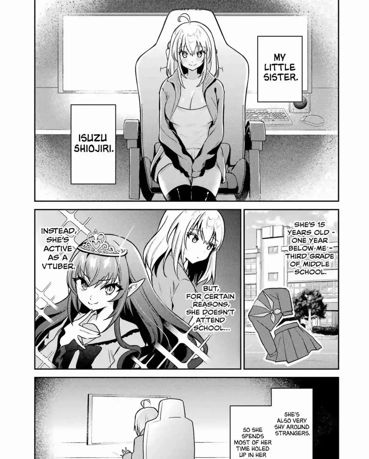 Yuumei VTuber no Ani Dakedo, Nazeka Ore ga Yuumei ni Natteita Chapter 2 page 1 - 
