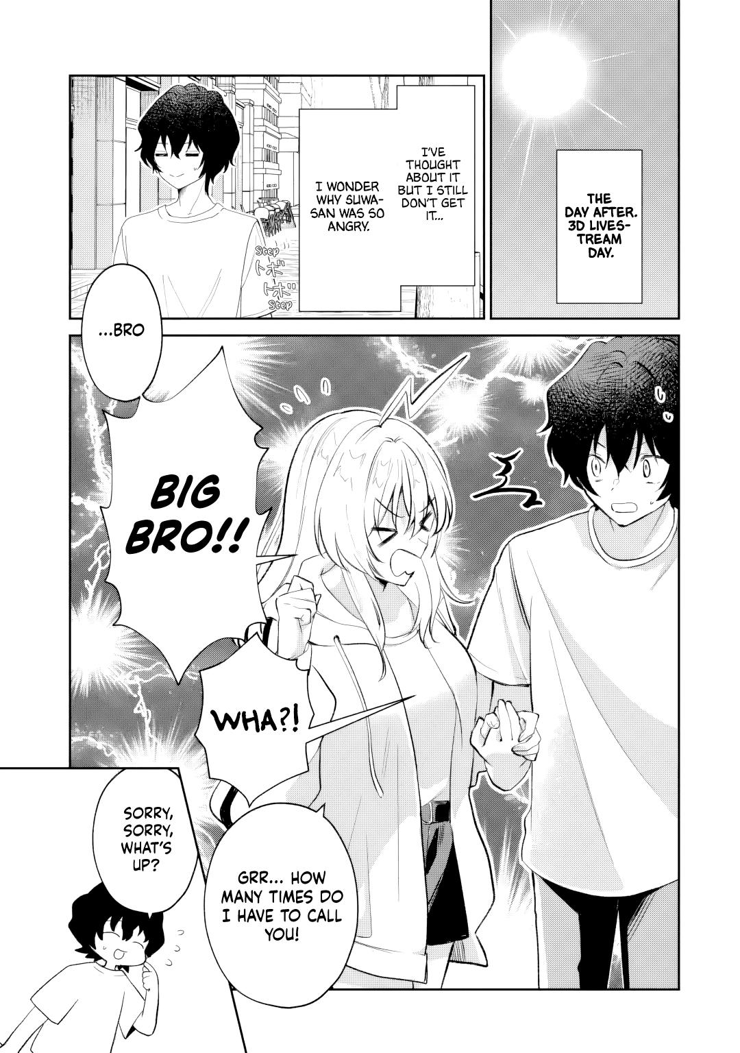 Yuumei VTuber no Ani Dakedo, Nazeka Ore ga Yuumei ni Natteita Chapter 21 page 7 - 