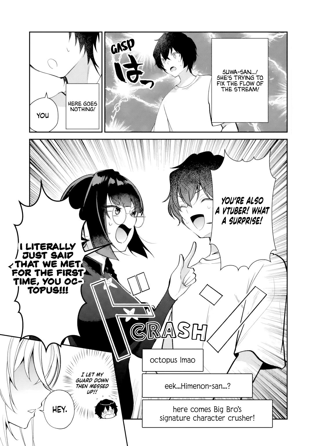 Yuumei VTuber no Ani Dakedo, Nazeka Ore ga Yuumei ni Natteita Chapter 22 page 7 - 