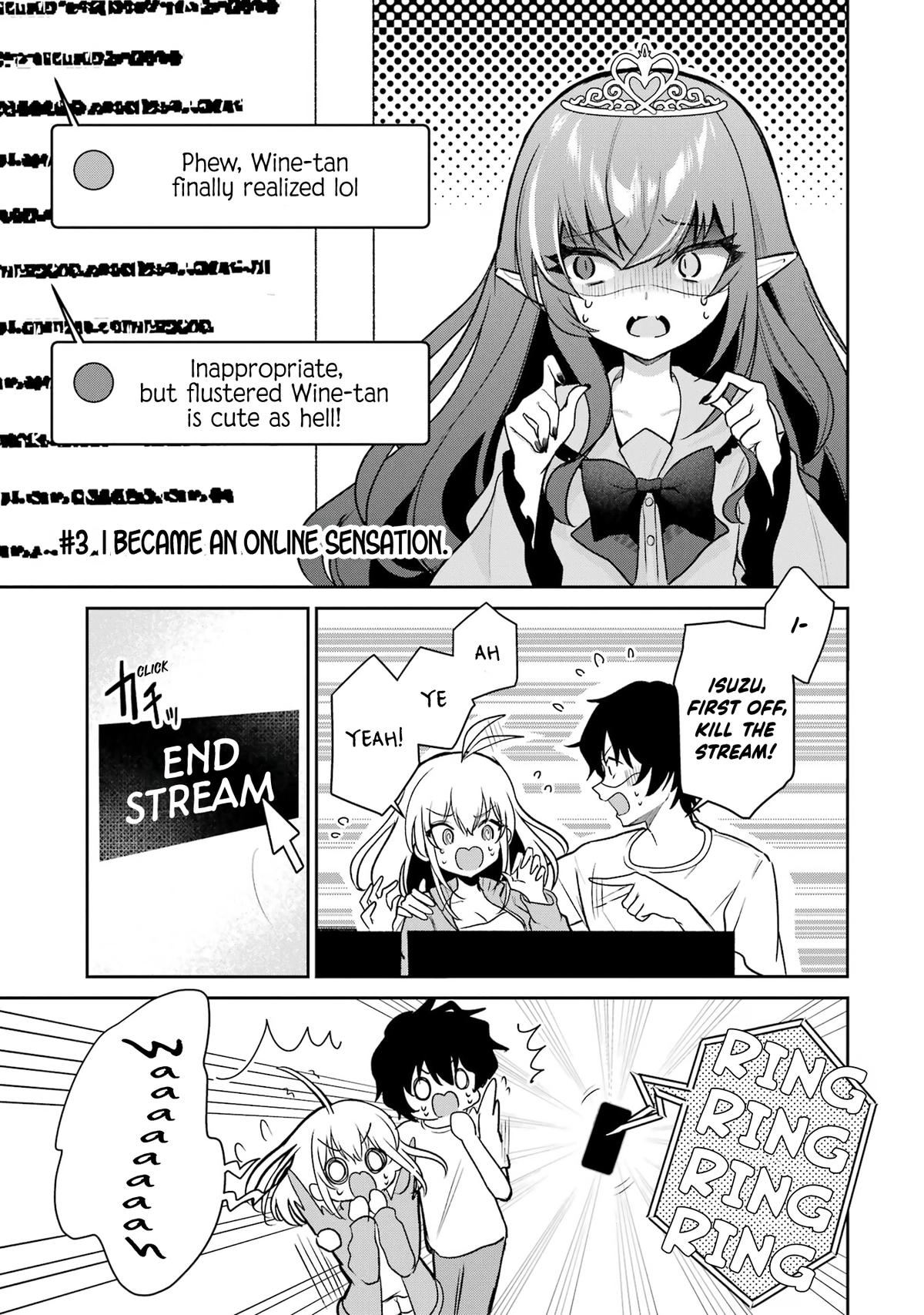 Yuumei VTuber no Ani Dakedo, Nazeka Ore ga Yuumei ni Natteita Chapter 3 page 1 - 