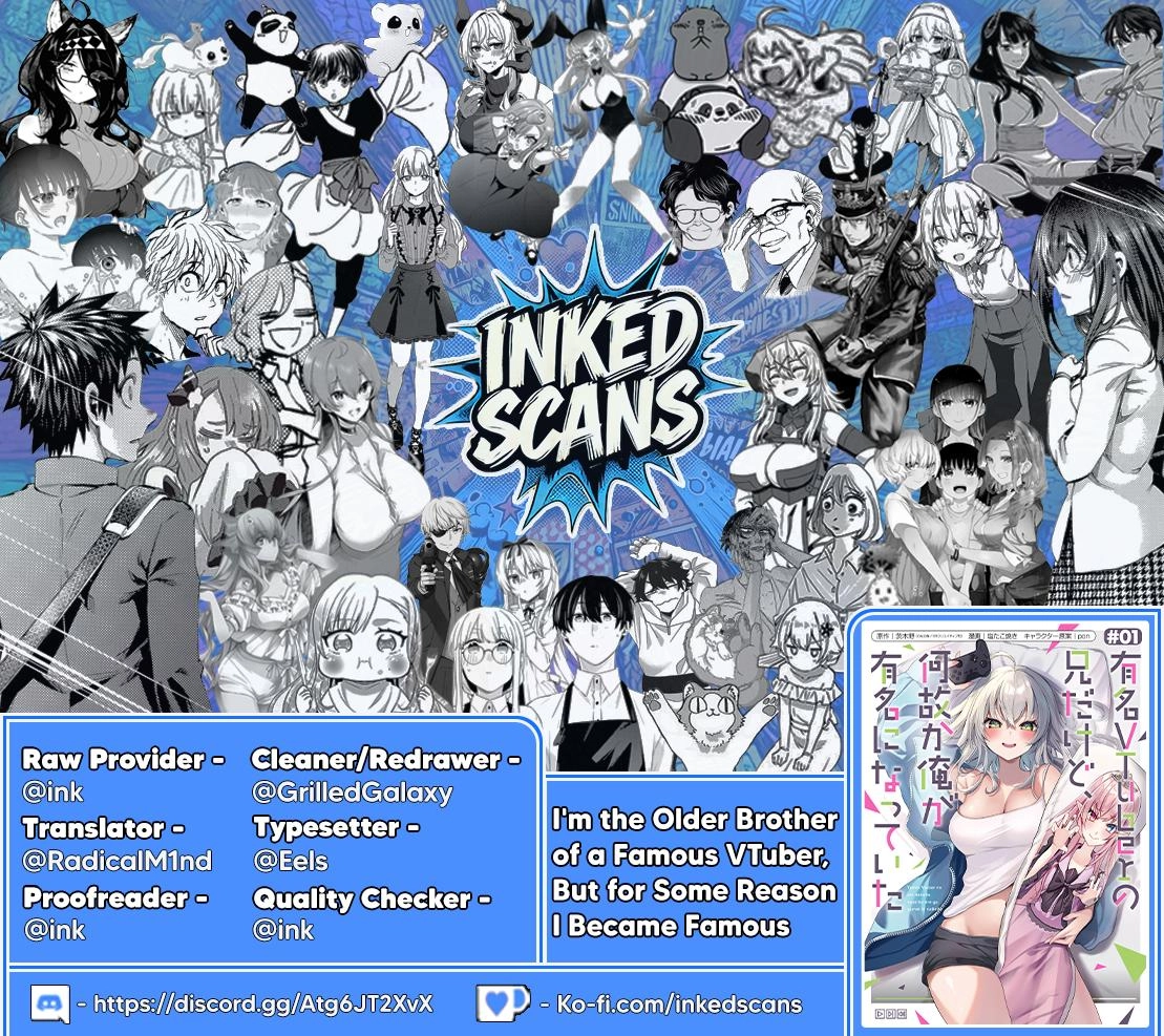 Yuumei VTuber no Ani Dakedo, Nazeka Ore ga Yuumei ni Natteita Chapter 4 page 21 - 