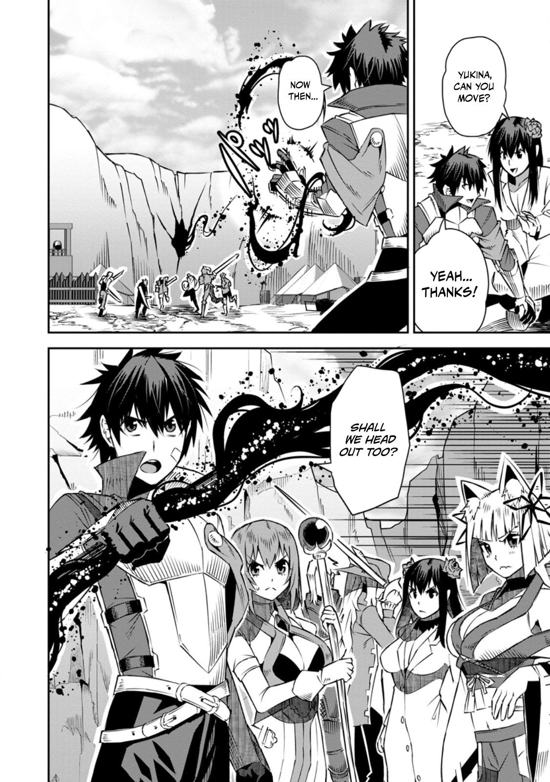 Yuusha Densetsu no Uragawa de Ore wa Eiyuu Densetsu wo Tsukurimasu ~Oudou Goroshi no Eiyuutan~ Chapter 28.1 page 6 - 