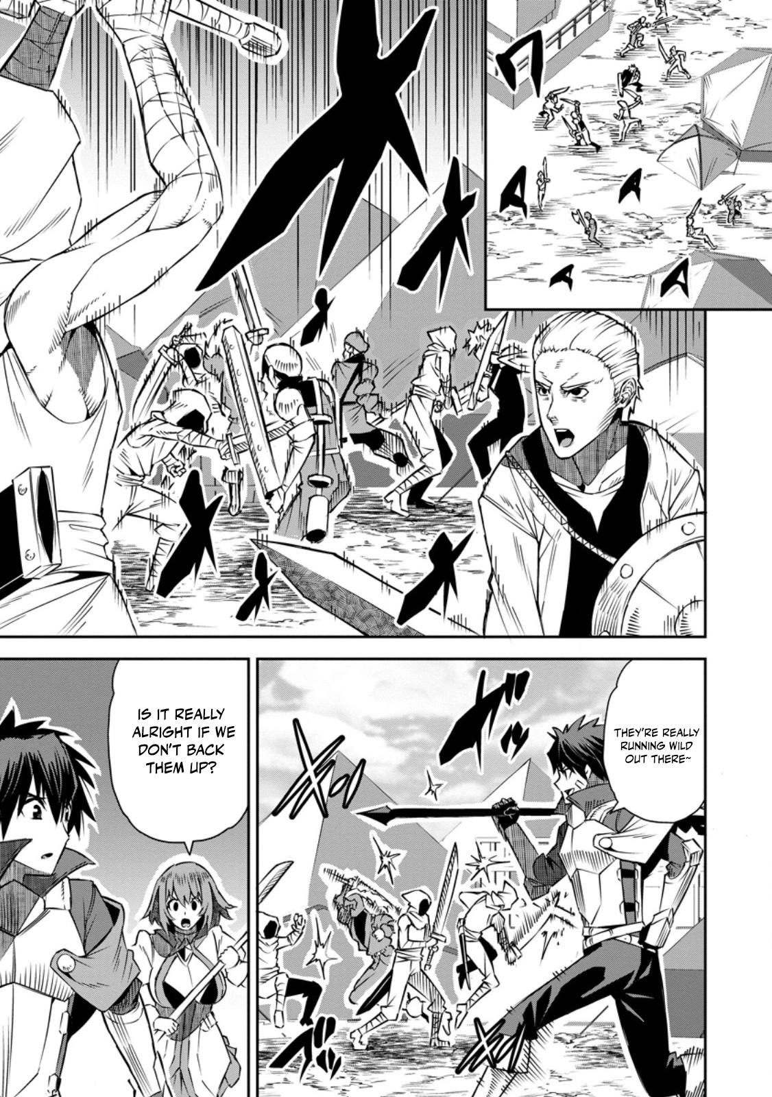 Yuusha Densetsu no Uragawa de Ore wa Eiyuu Densetsu wo Tsukurimasu ~Oudou Goroshi no Eiyuutan~ Chapter 28.1 page 7 - 