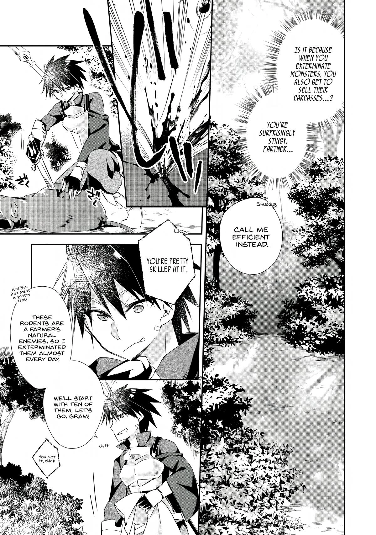 Yuusha Densetsu no Uragawa de Ore wa Eiyuu Densetsu wo Tsukurimasu ~Oudou Goroshi no Eiyuutan~ Chapter 3 page 5 - 