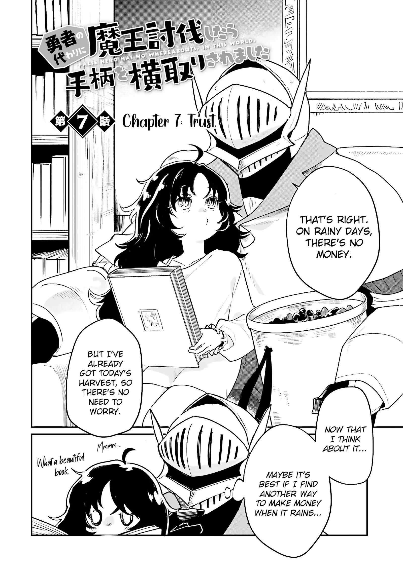Yuusha No Gawari Ni Maou Toubatsu Shitara Tegara O Yokodoroi Saremashita Chapter 7.1 page 3 - 