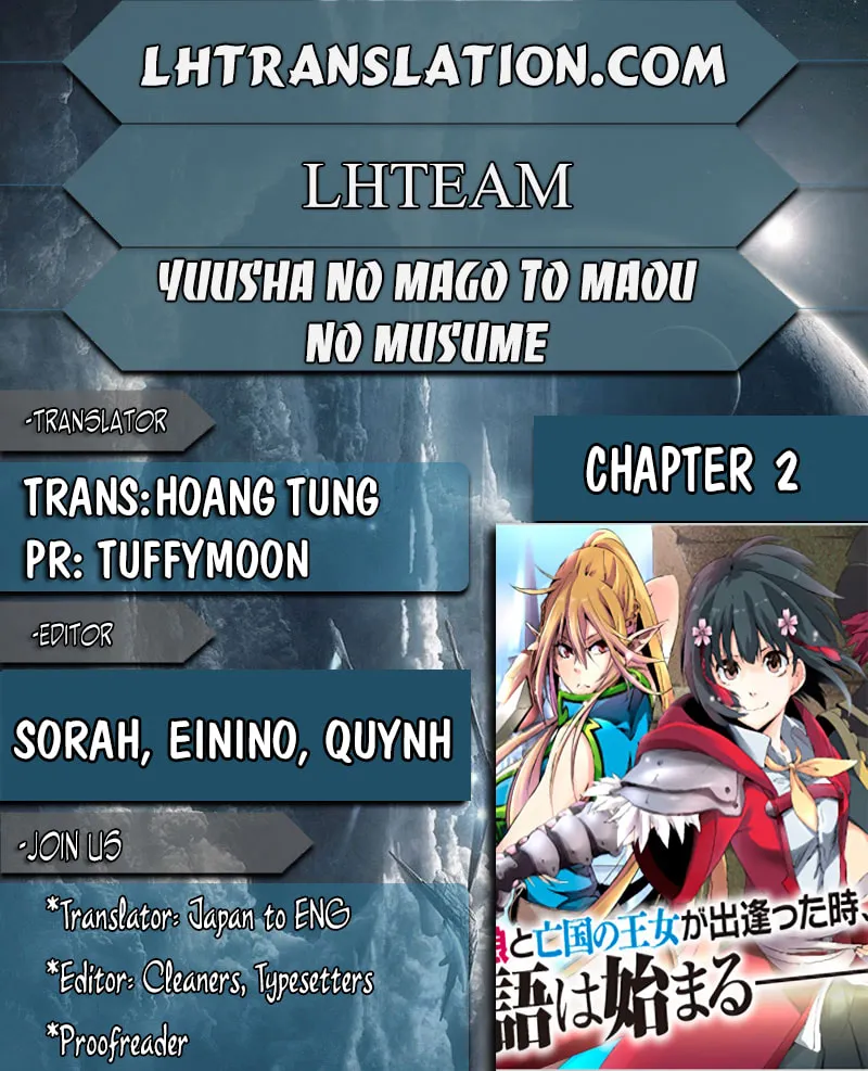 Yuusha no Mago to Maou no Musume Chapter 2 page 1 - 