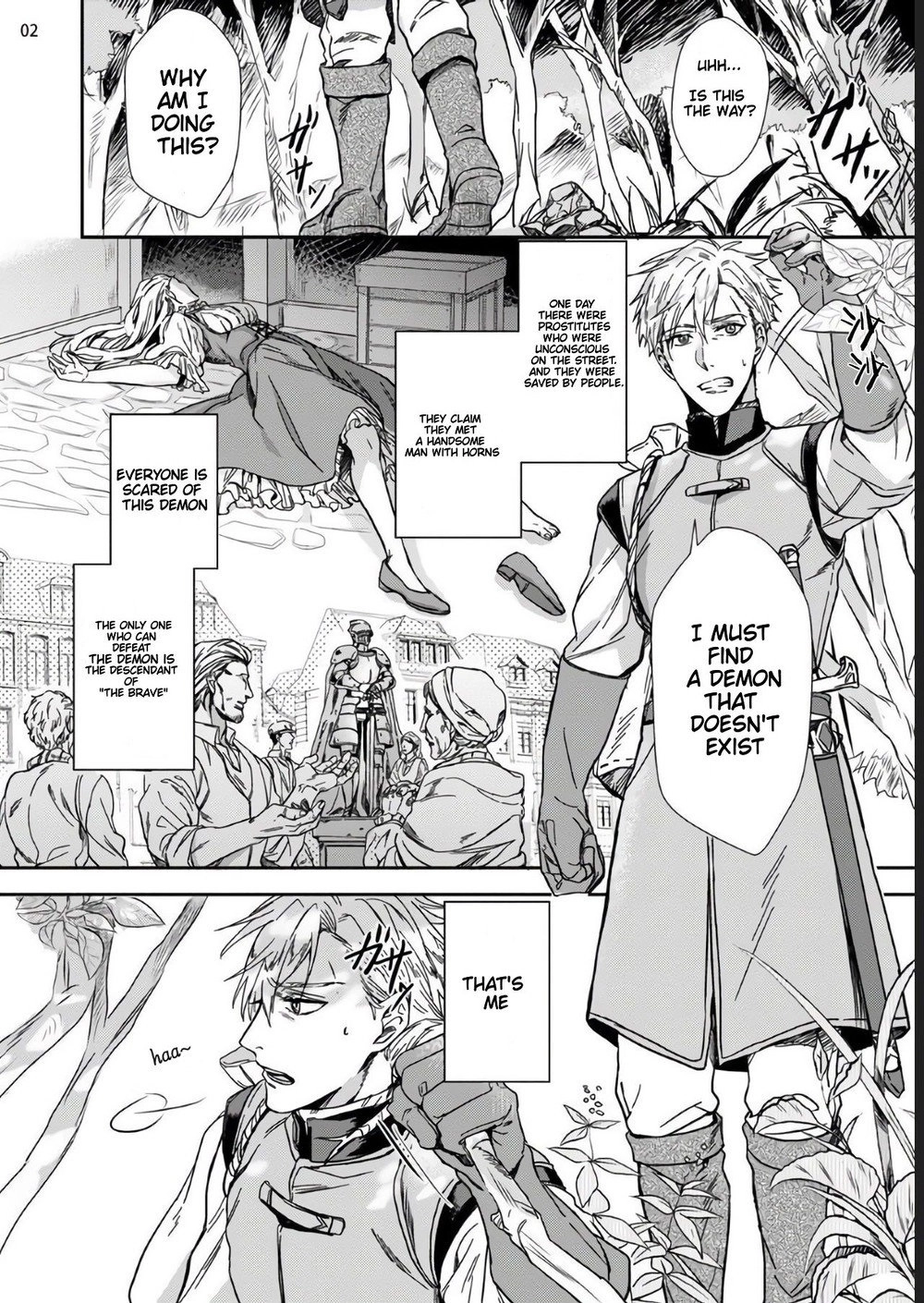 Yuusha no Matsuei, Inkyo Incubus to Kankin Seikatsu!? Chapter 0 page 3 - 