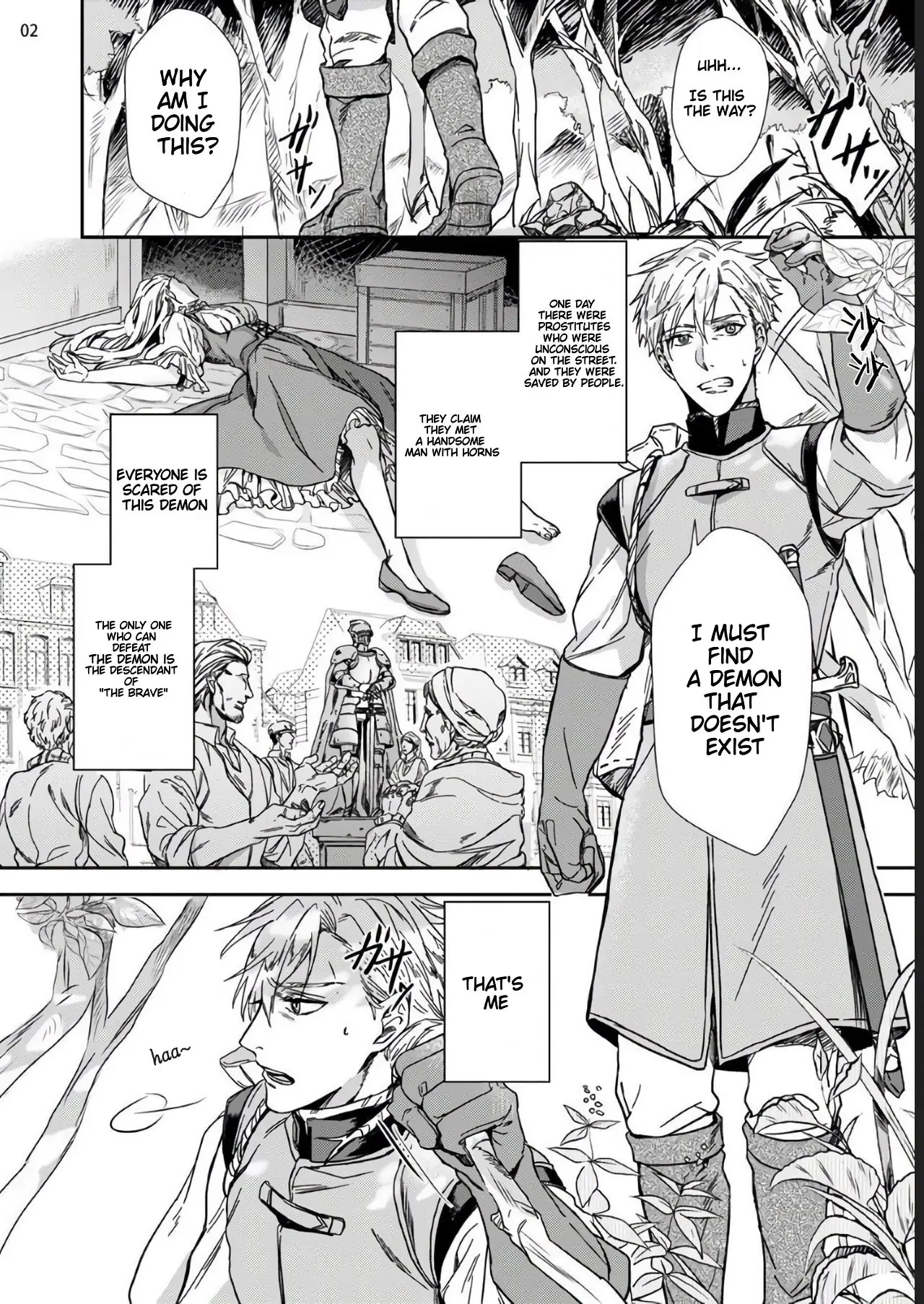 Yuusha no Matsuei, Inkyo Incubus to Kankin Seikatsu!? Chapter 1 page 3 - 