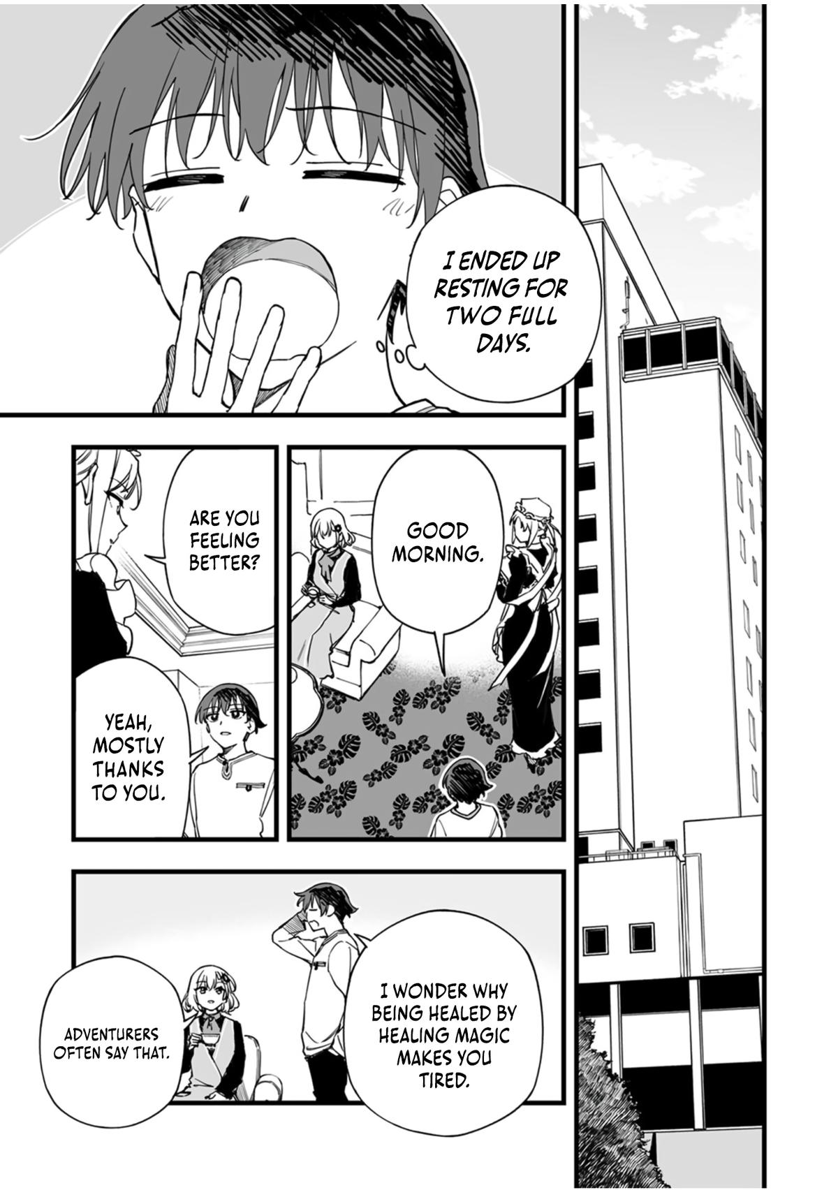 Yuusha Party kara Oidasareta Fuguushoku [Wanashi] Yunikku Sukiru [Yajirushi] de Saikyou ni Naru Chapter 11 page 3 - 