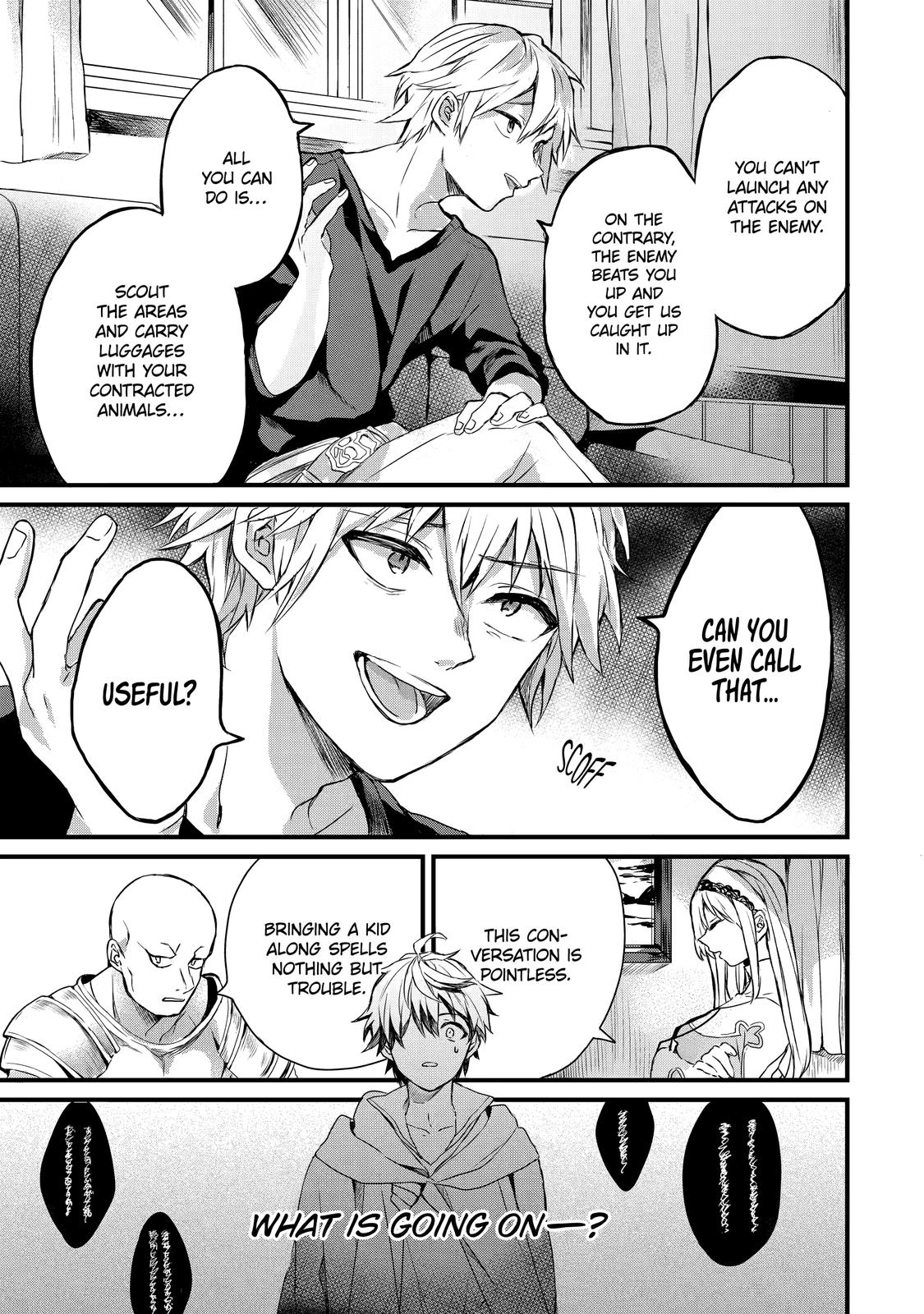 Yuusha Party o Tsuihou Sareta Beast Tamer, Saikyou-shu no Nekomimi Shoujo to Deau Chapter 1 page 9 - 