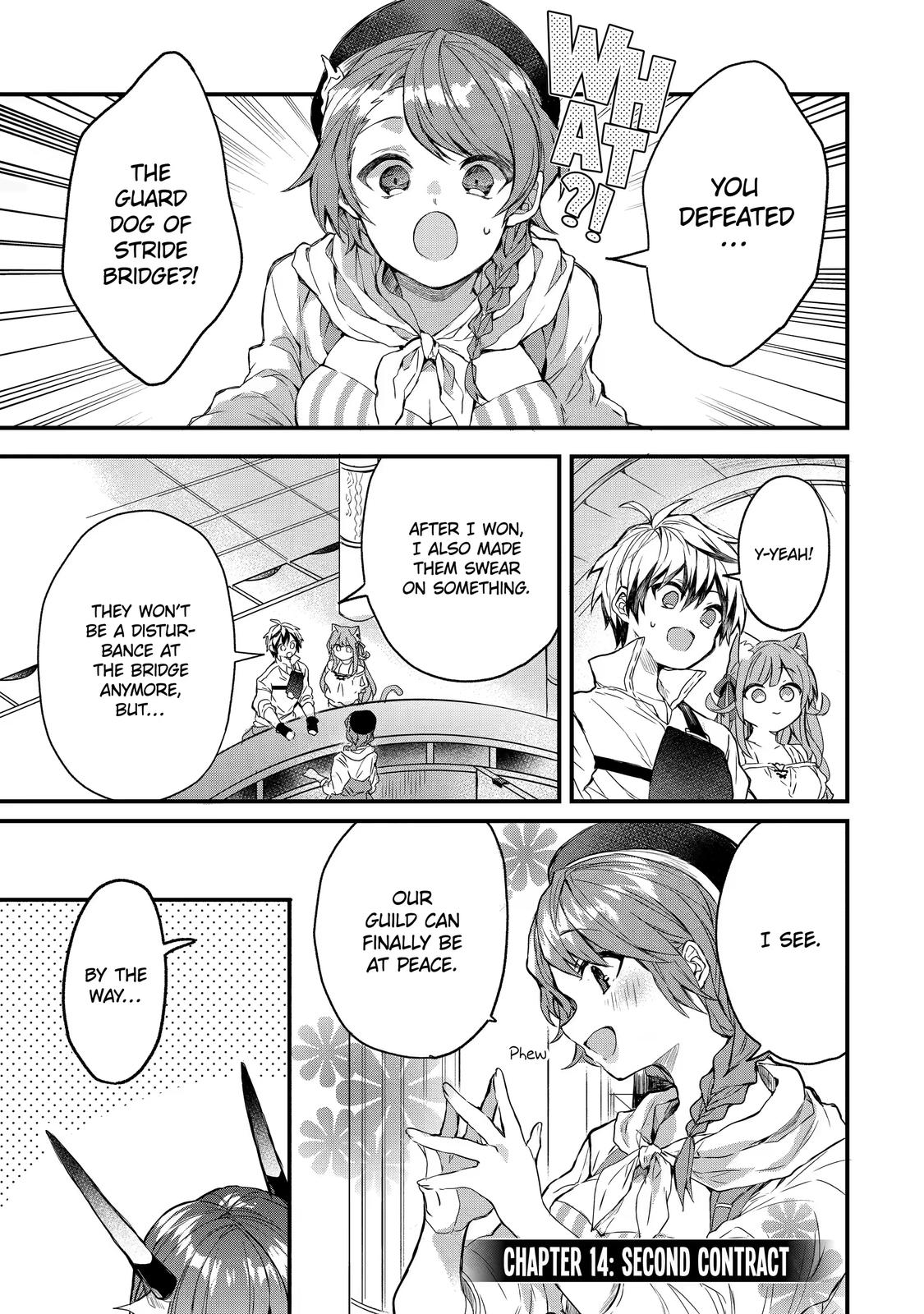 Yuusha Party o Tsuihou Sareta Beast Tamer, Saikyou-shu no Nekomimi Shoujo to Deau Chapter 14 page 2 - 