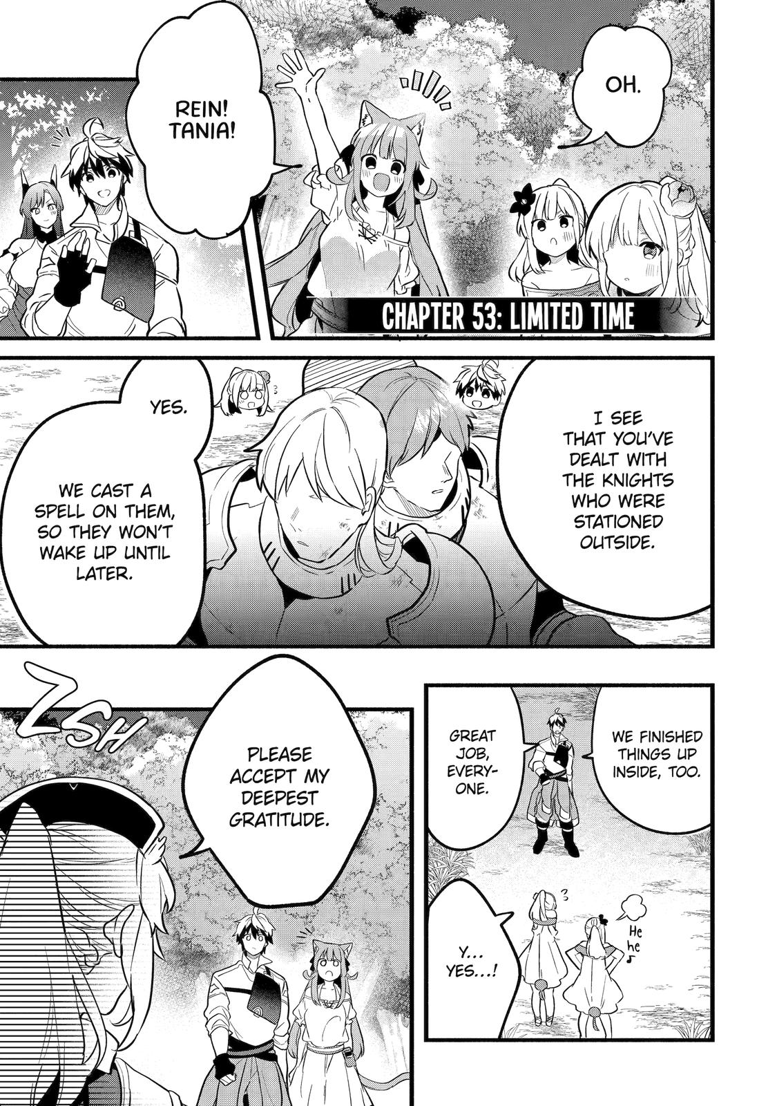 Yuusha Party o Tsuihou Sareta Beast Tamer, Saikyou-shu no Nekomimi Shoujo to Deau Chapter 53 page 1 - 
