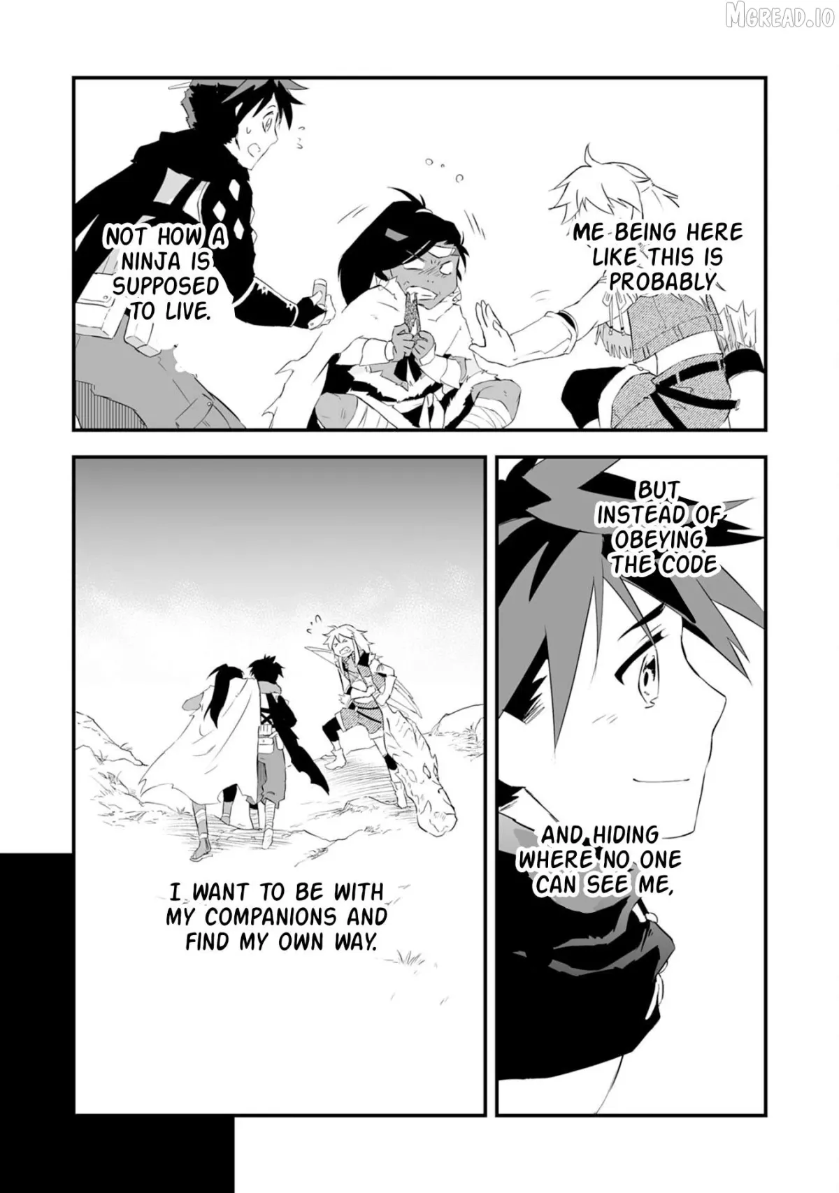 Yuusha Party Okubi ni natta Ninja, Shinobazu ni Ikimasu Chapter 3 page 36 - 