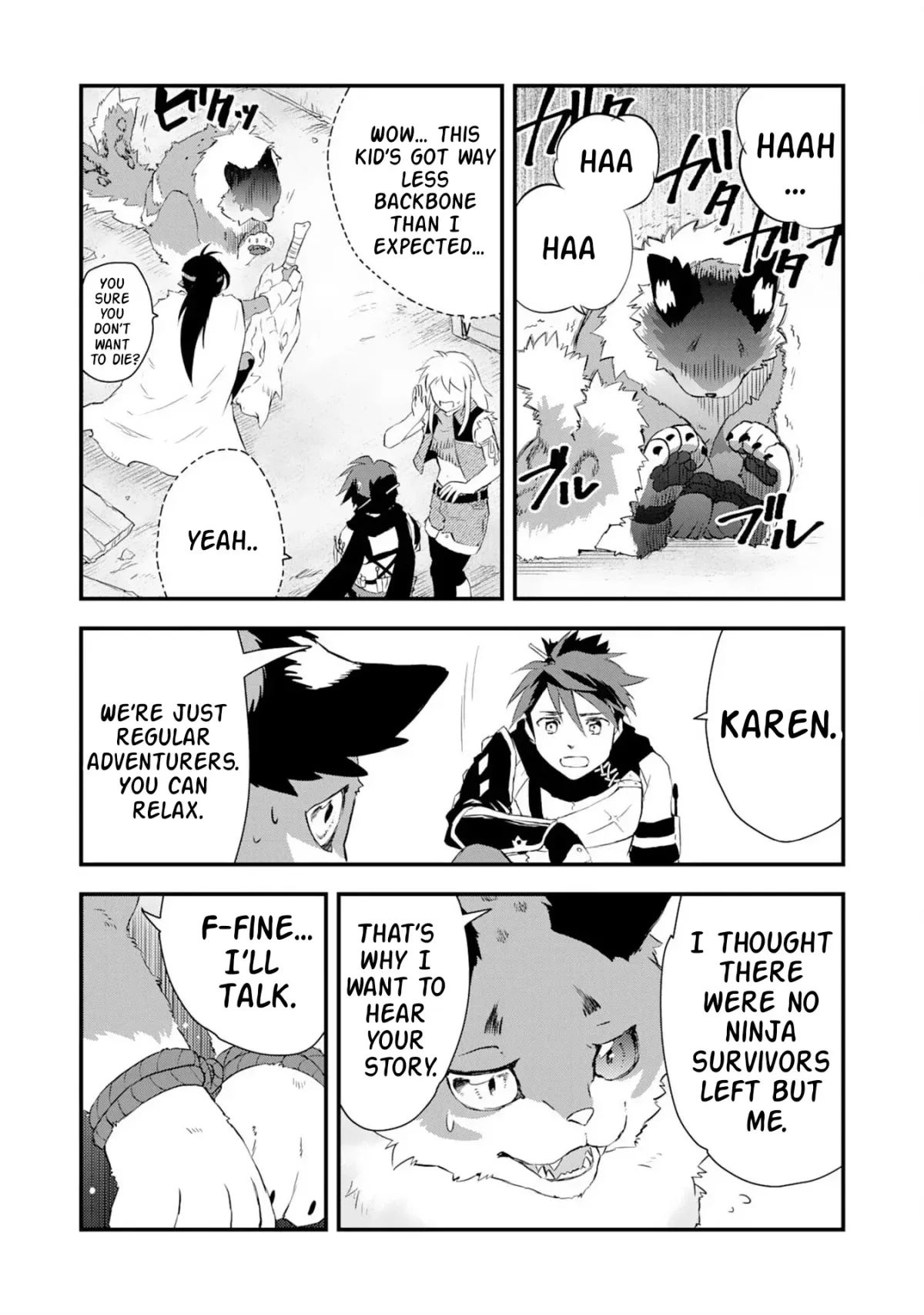 Yuusha Party Okubi ni natta Ninja, Shinobazu ni Ikimasu Chapter 4 page 31 - 