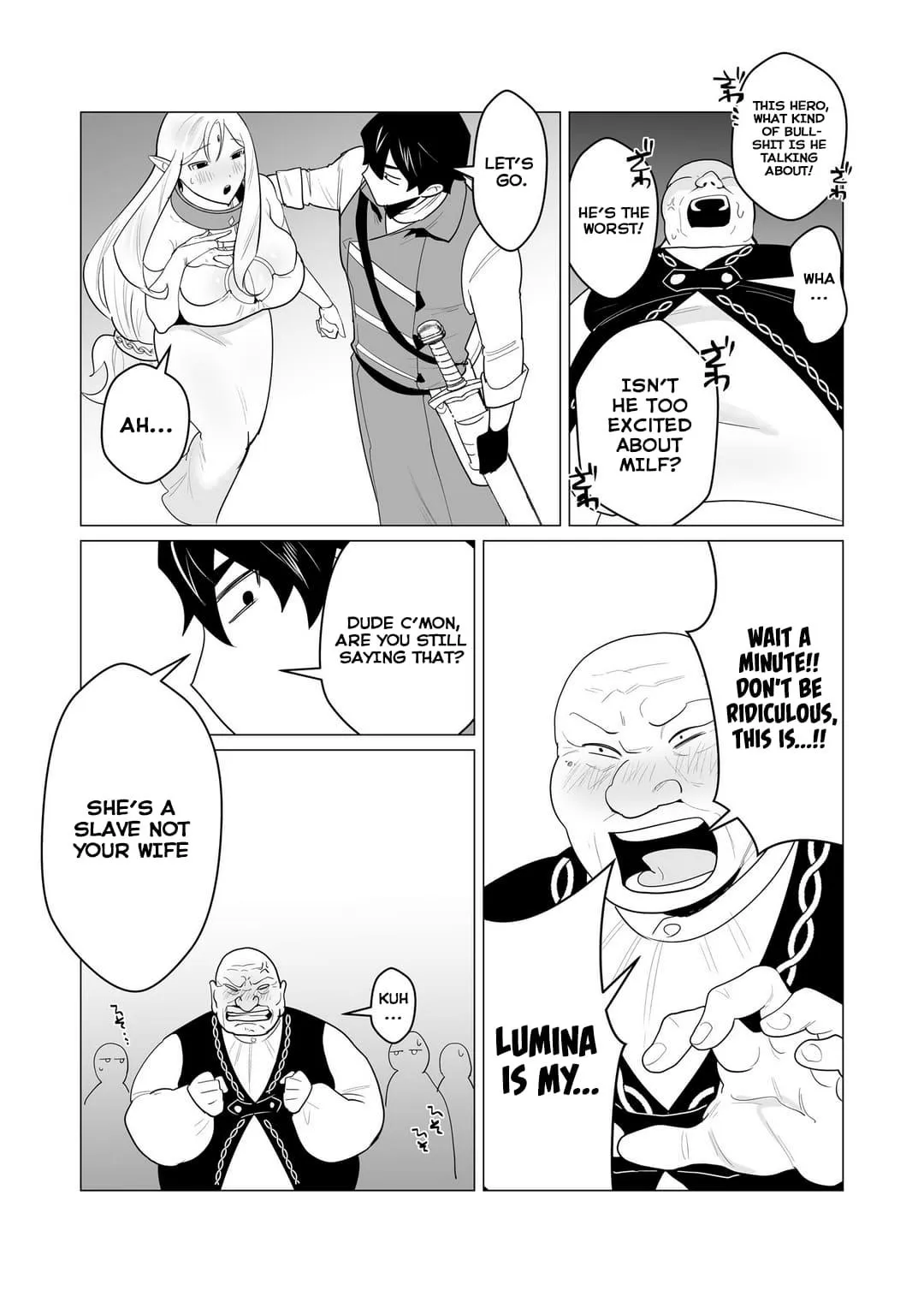 Yuusha-sama wa Houshuu ni Hitozuma wo go Kibou desu Chapter 1 page 34 - 