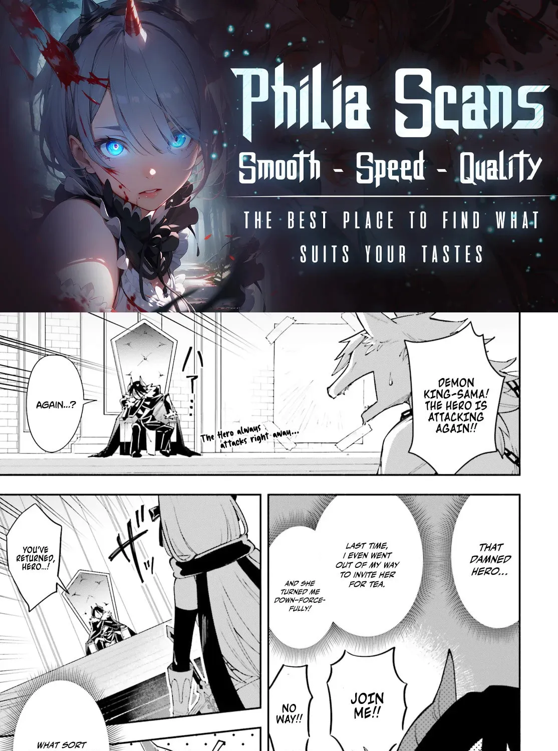 Yuusha wa Maou ga Sukirashii Chapter 3 page 1 - 