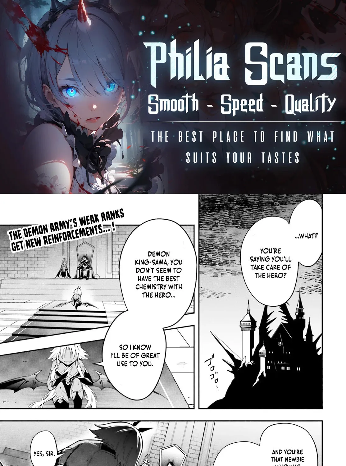 Yuusha wa Maou ga Sukirashii Chapter 4 page 1 - 