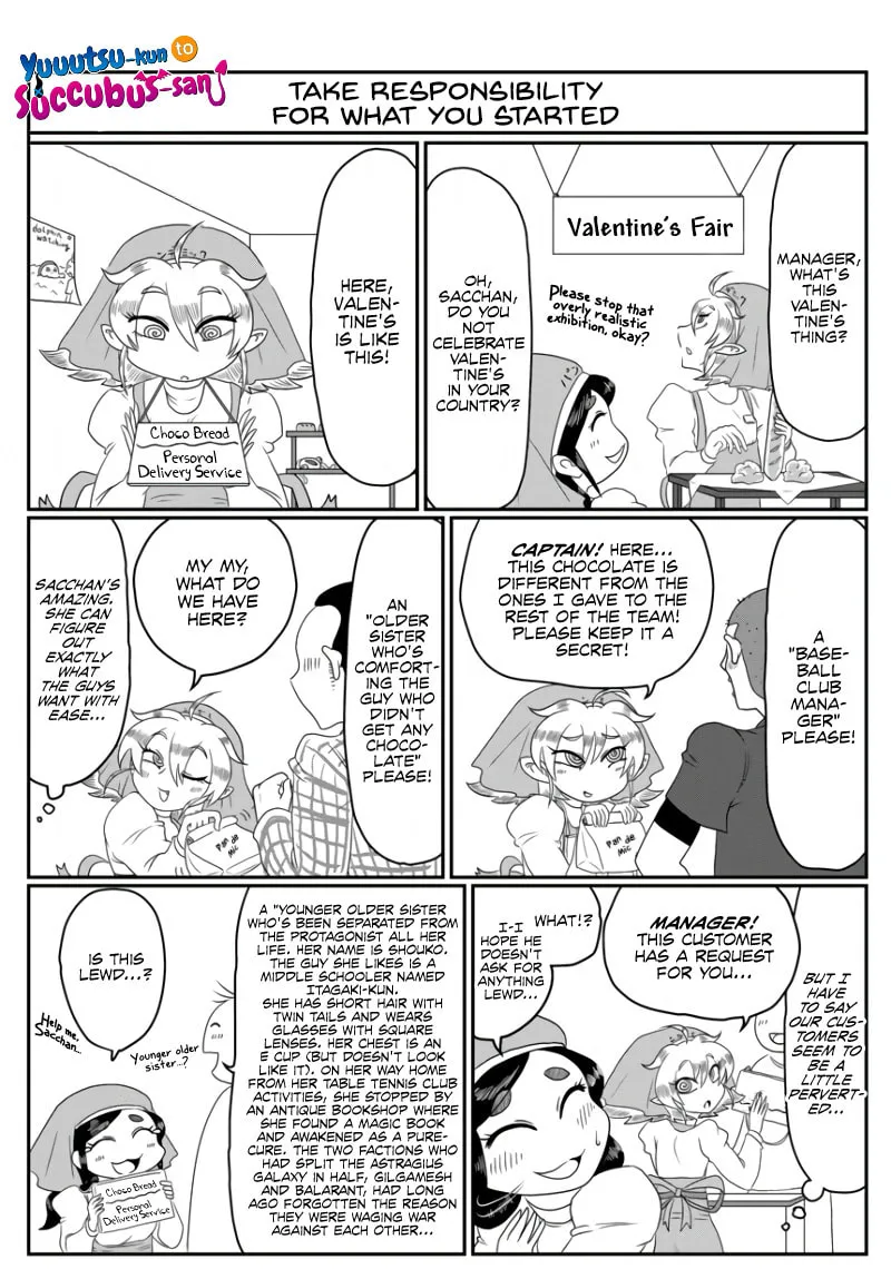 Yuuutsu-kun to Succubus-san Chapter 21 page 1 - 