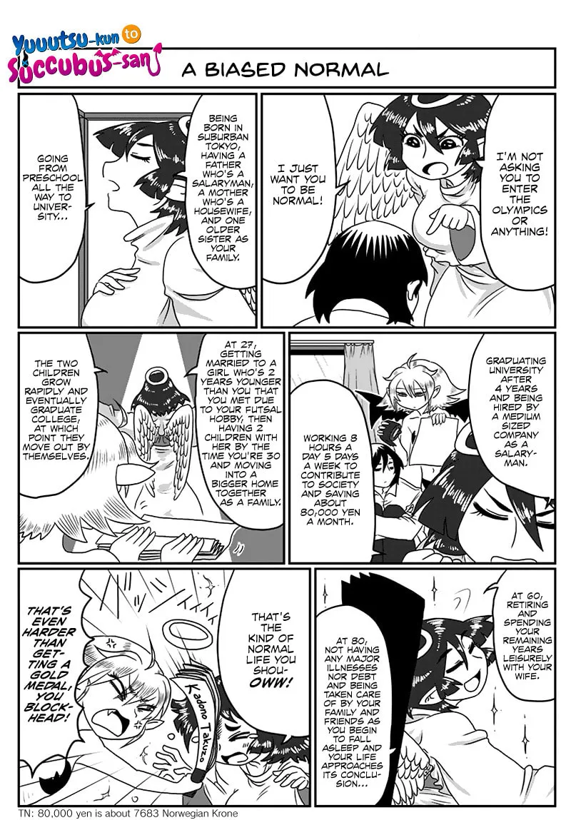 Yuuutsu-kun to Succubus-san Chapter 26 page 1 - 