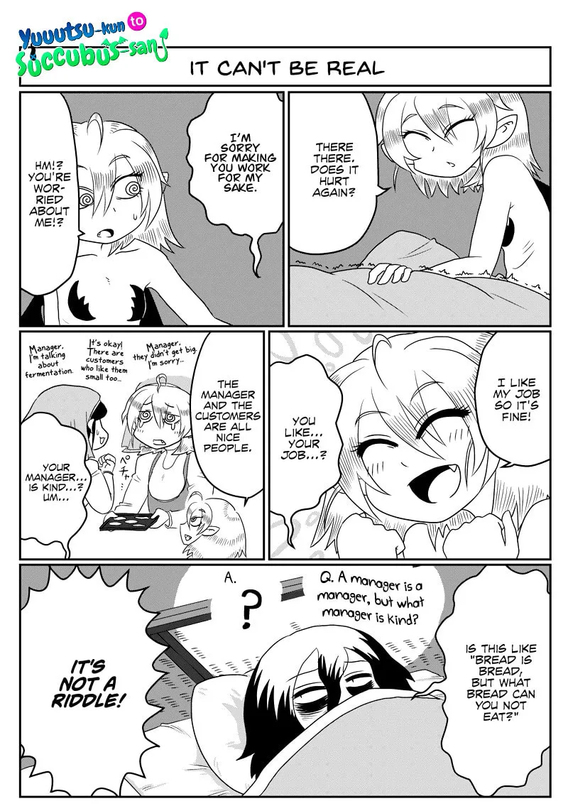 Yuuutsu-kun to Succubus-san Chapter 38 page 1 - 