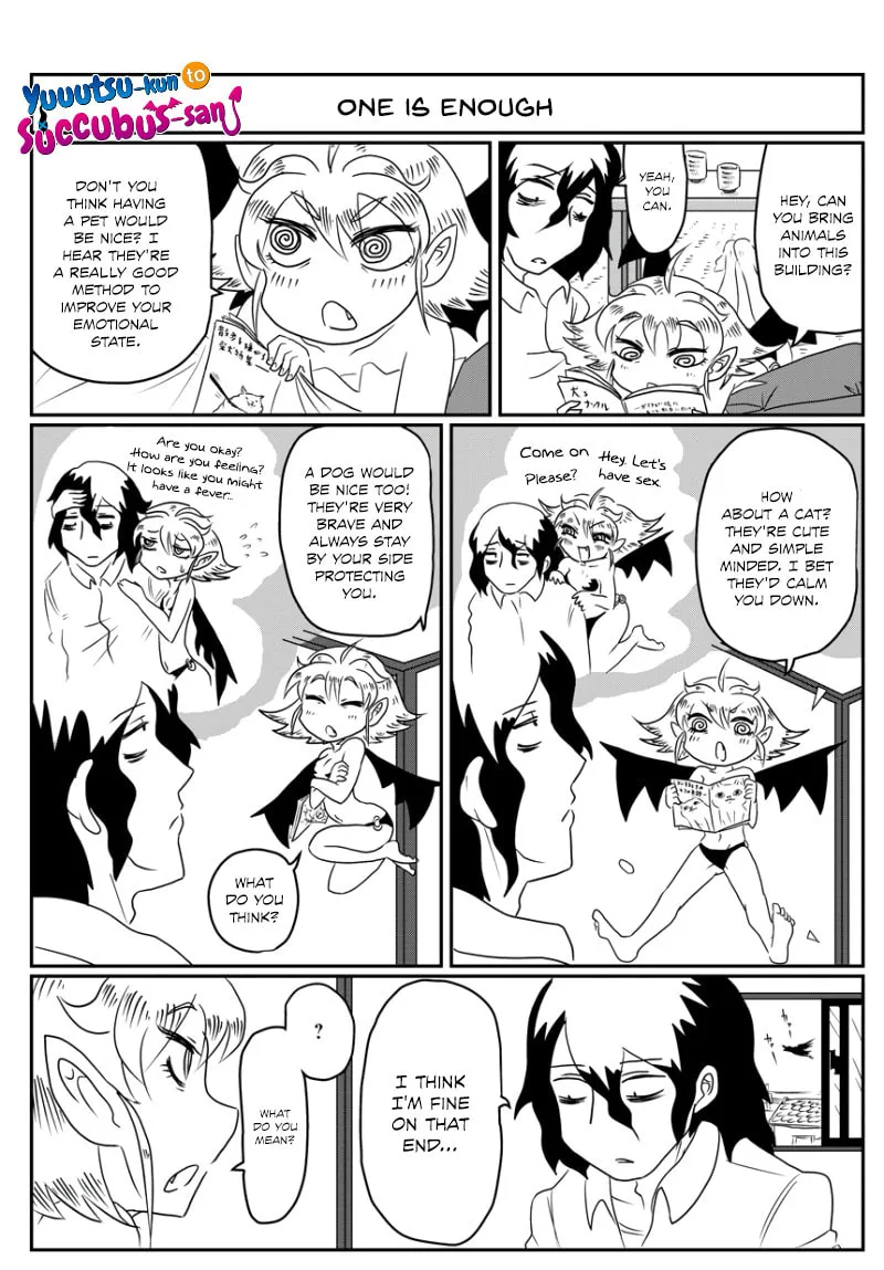 Yuuutsu-kun to Succubus-san Chapter 5 page 1 - 