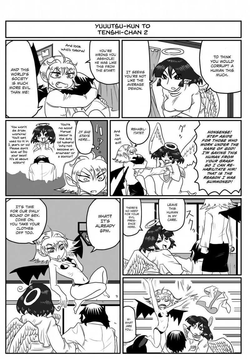 Yuuutsu-kun to Succubus-san Chapter 6 page 2 - 