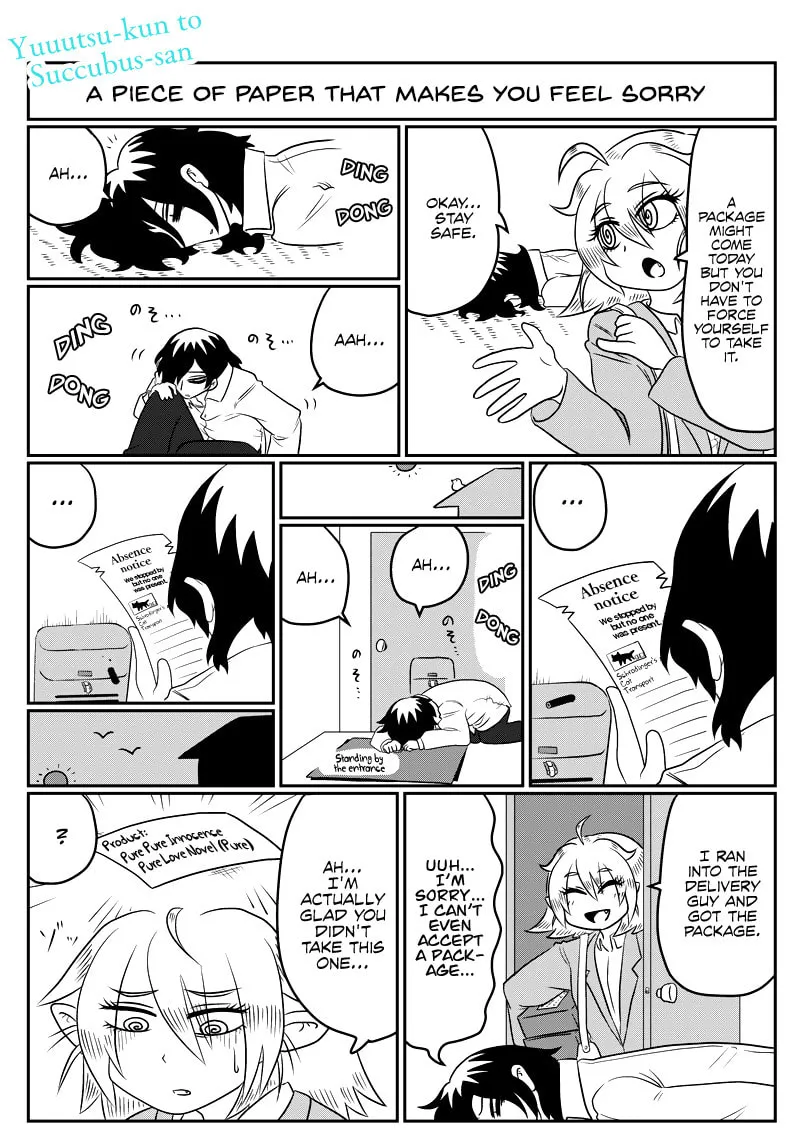 Yuuutsu-kun to Succubus-san Chapter 60 page 1 - 